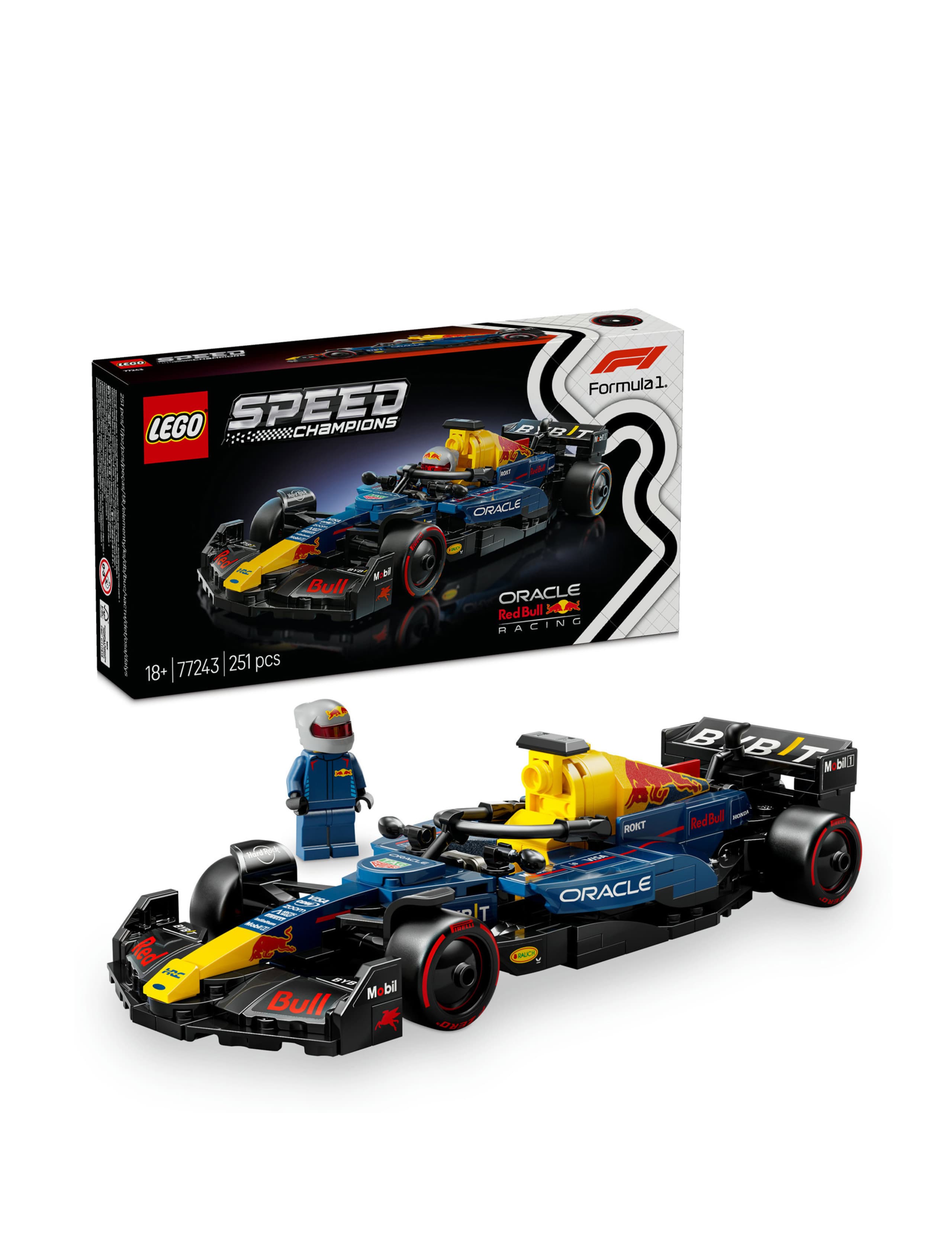LEGO® Speed Champions Oracle Red Bull Racing RB20 F1 Race Car 77243 (18+ Yrs)