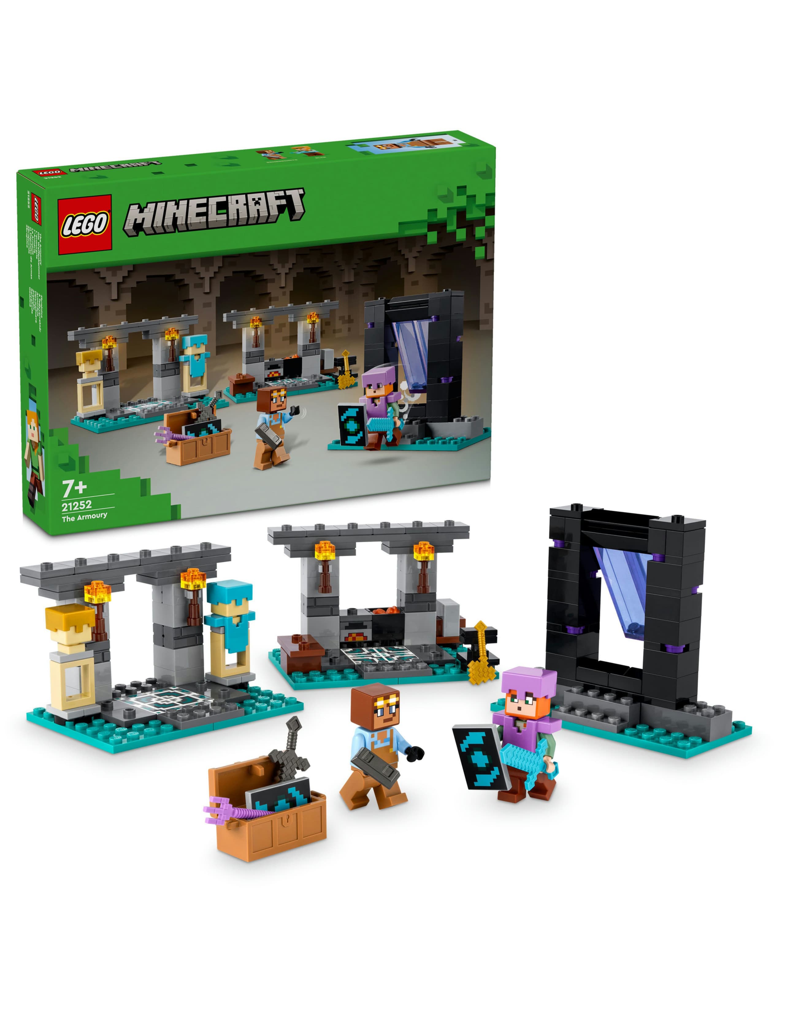 LEGO® Minecraft® The Armoury Building Adventure 21252 (7+ Yrs)