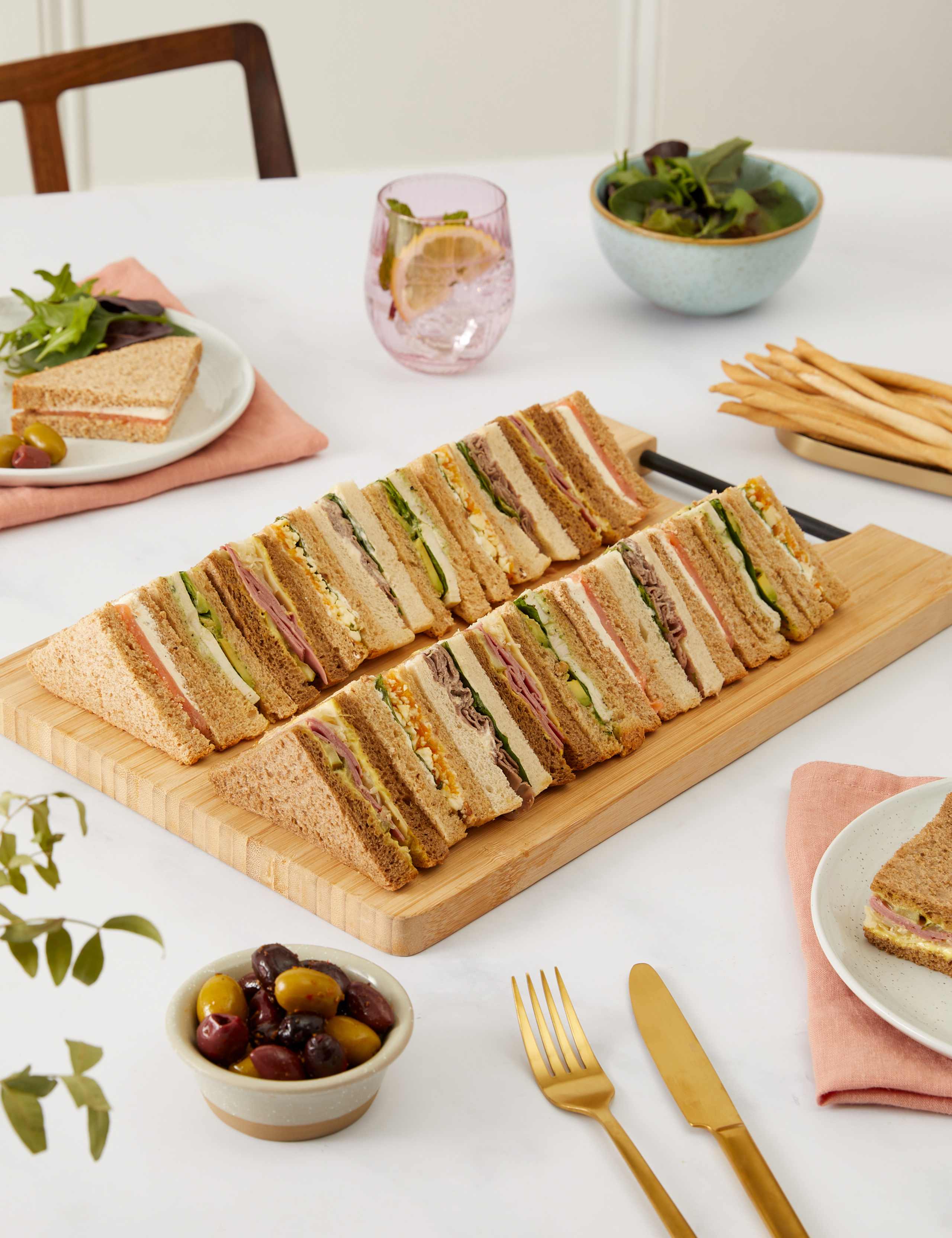 Luxury Sandwich Selection (20 Pieces)
