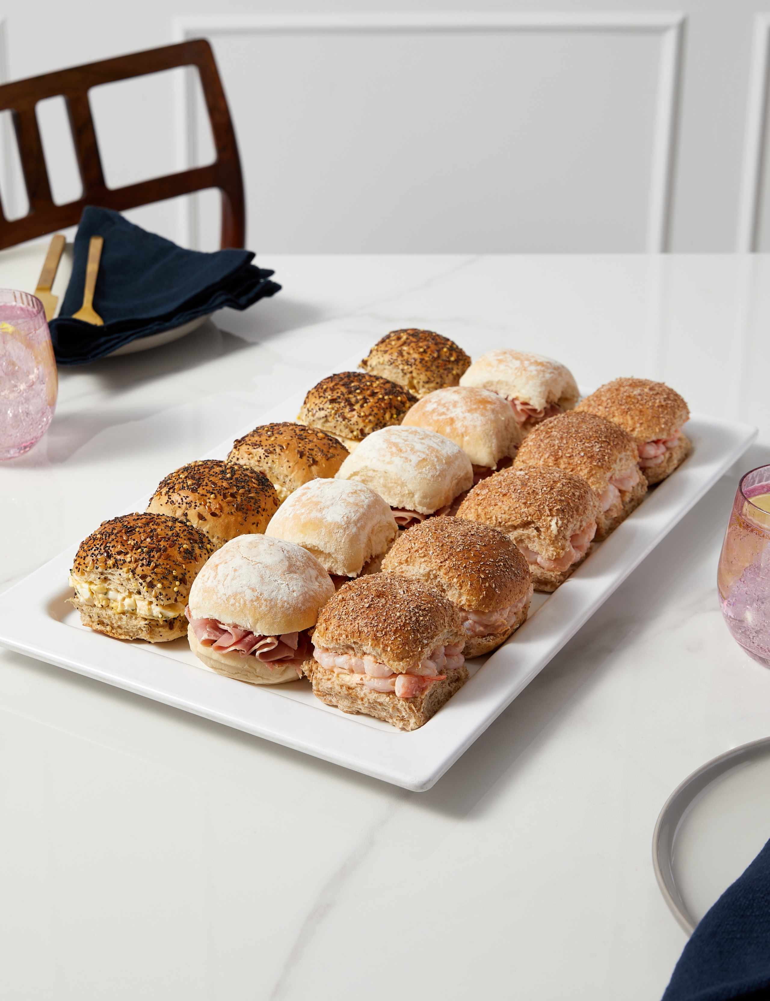 Classic Mini Roll Platter (15 Pieces)