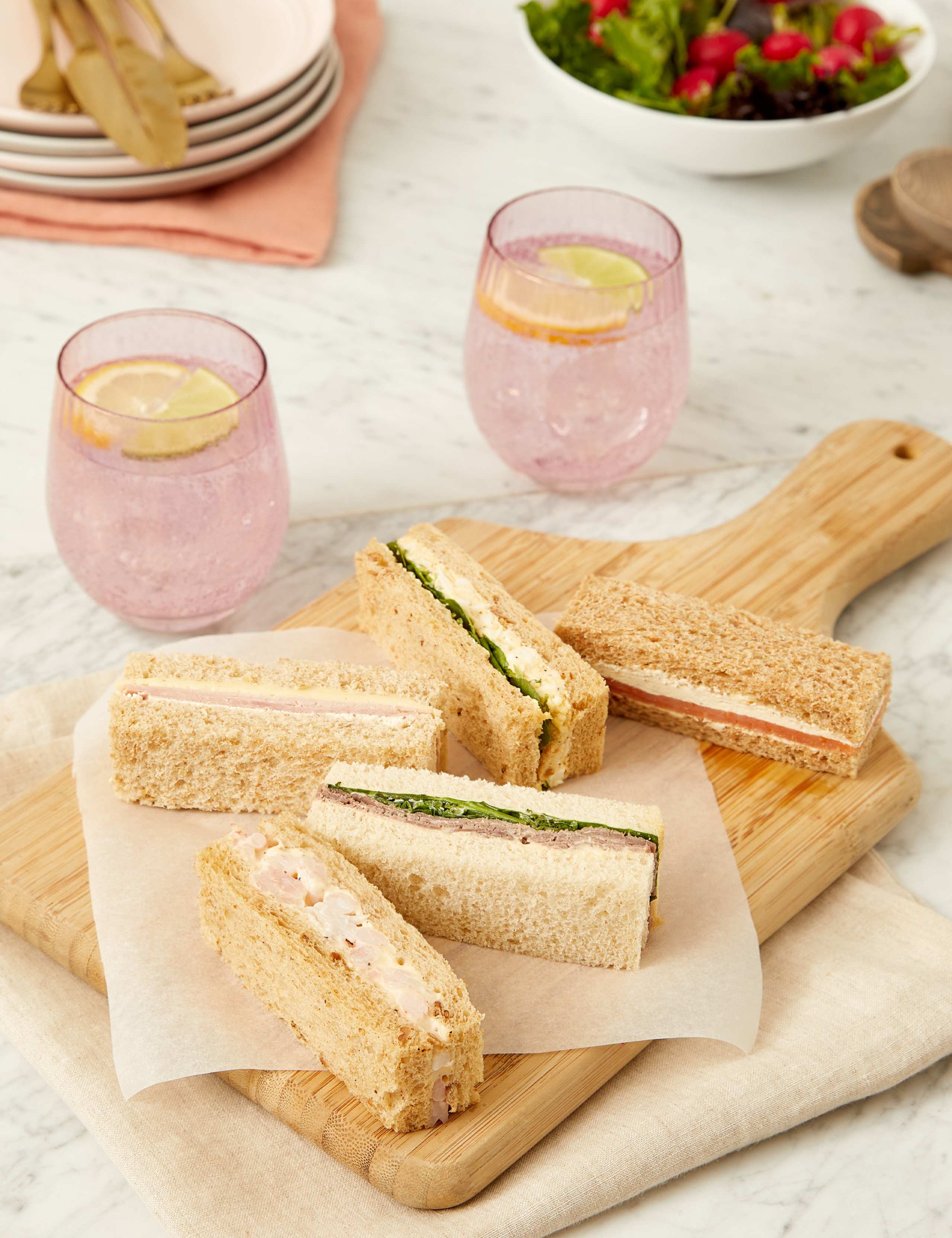 Afternoon Tea Sandwich Fingers (20 Pieces)