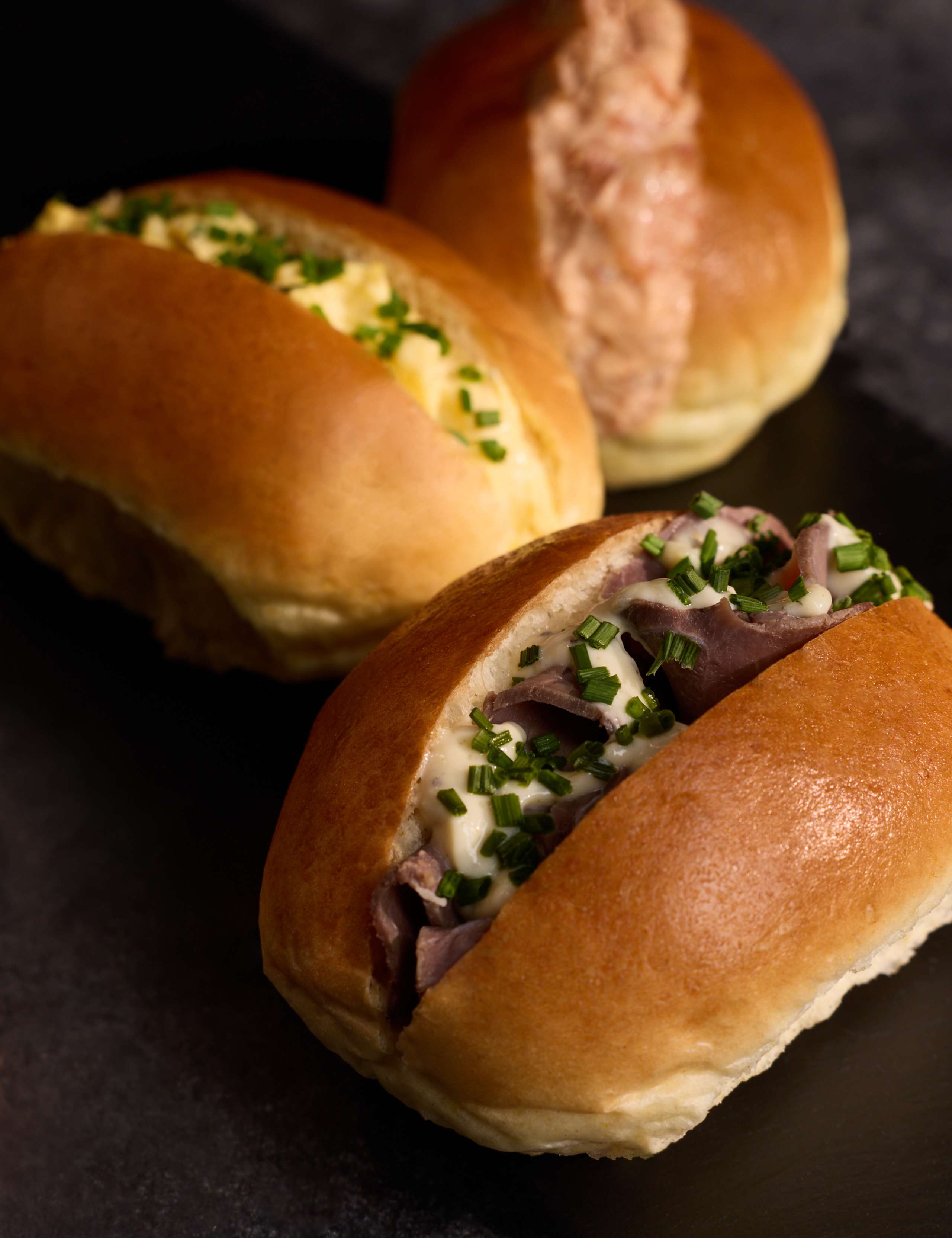 Mini Roll Brioche Platter (9 Pieces)