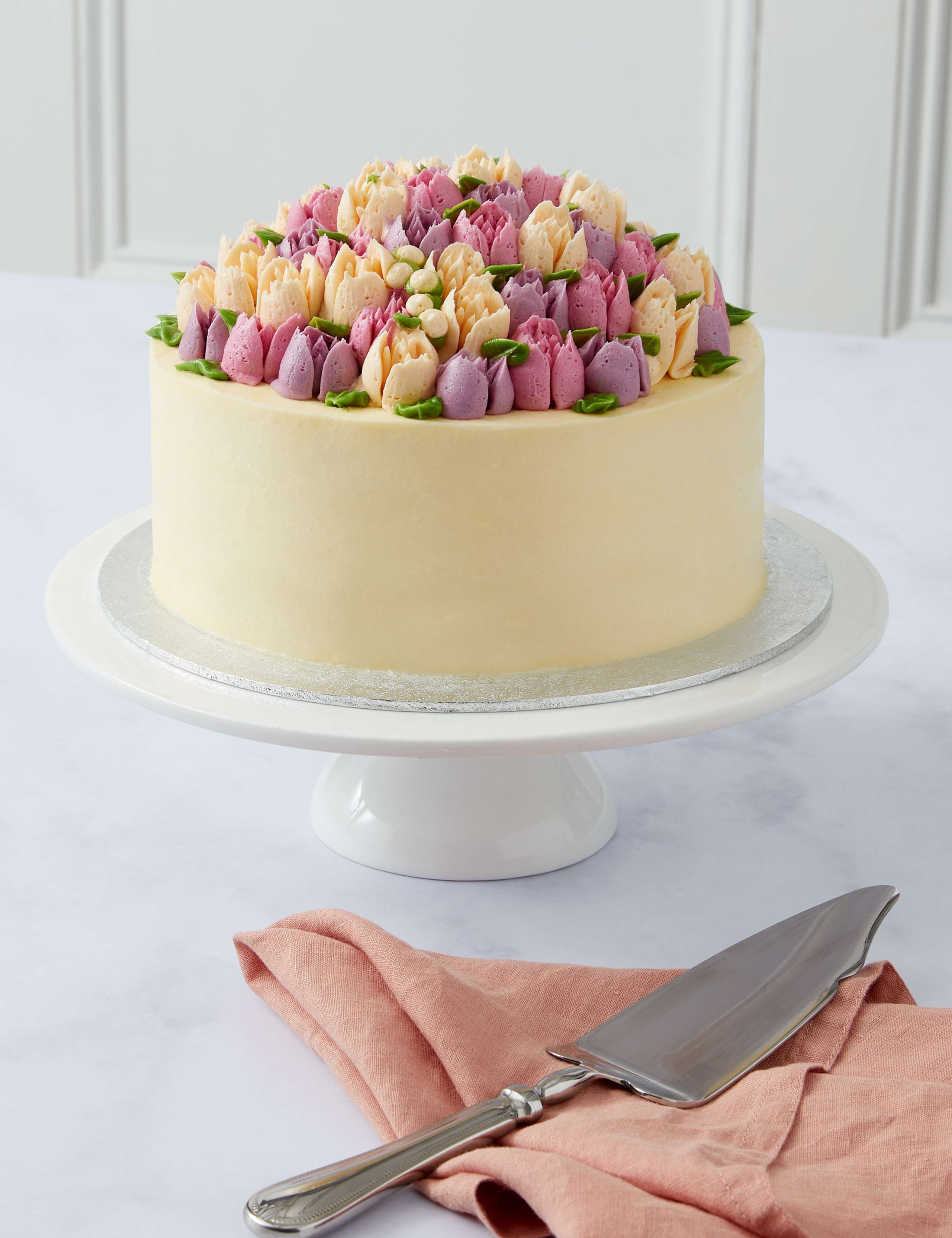 Flower Festival Tulip Cake (Serves 24)
