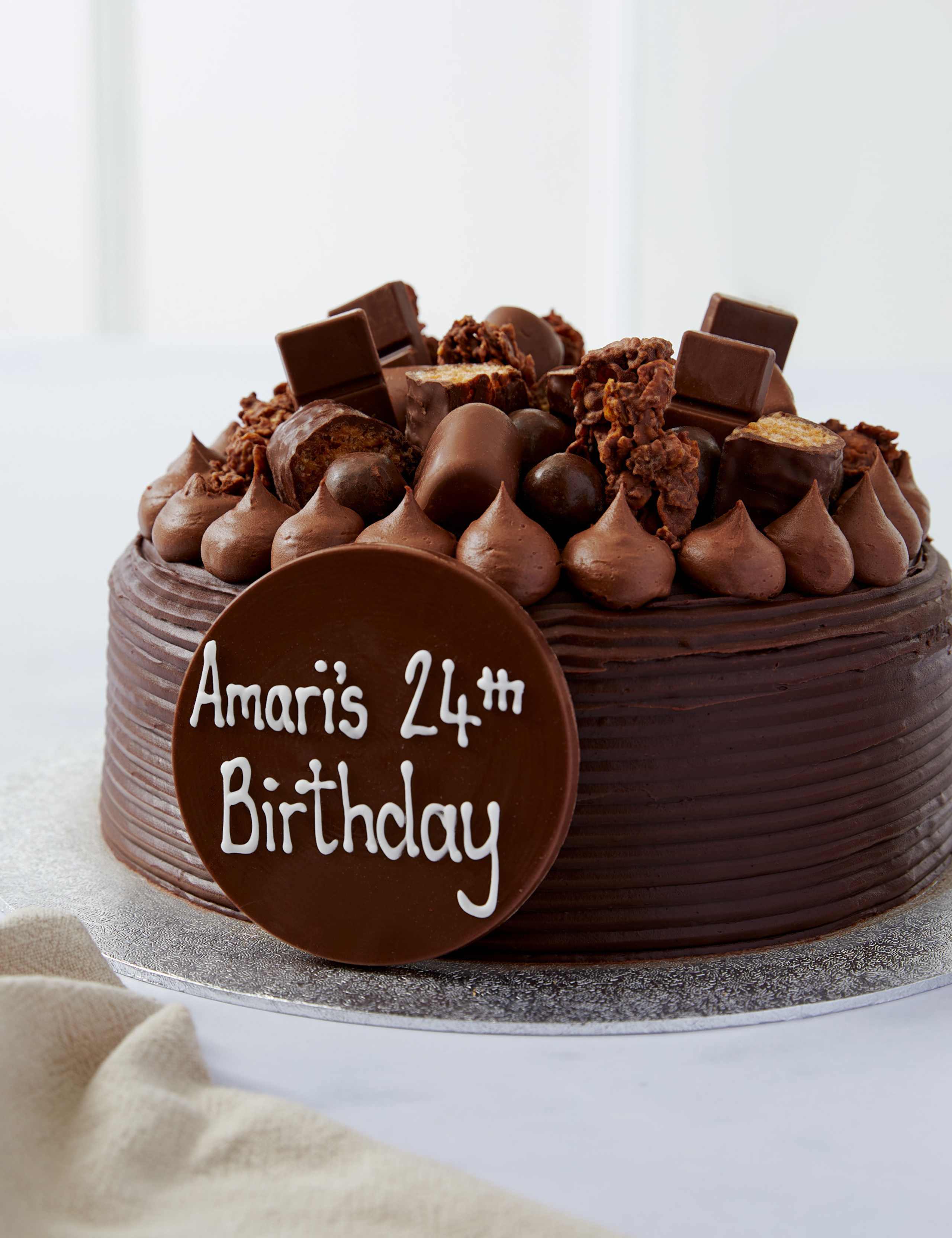 Personalised Extra Large Mini Bite Cake (Serves 24)
