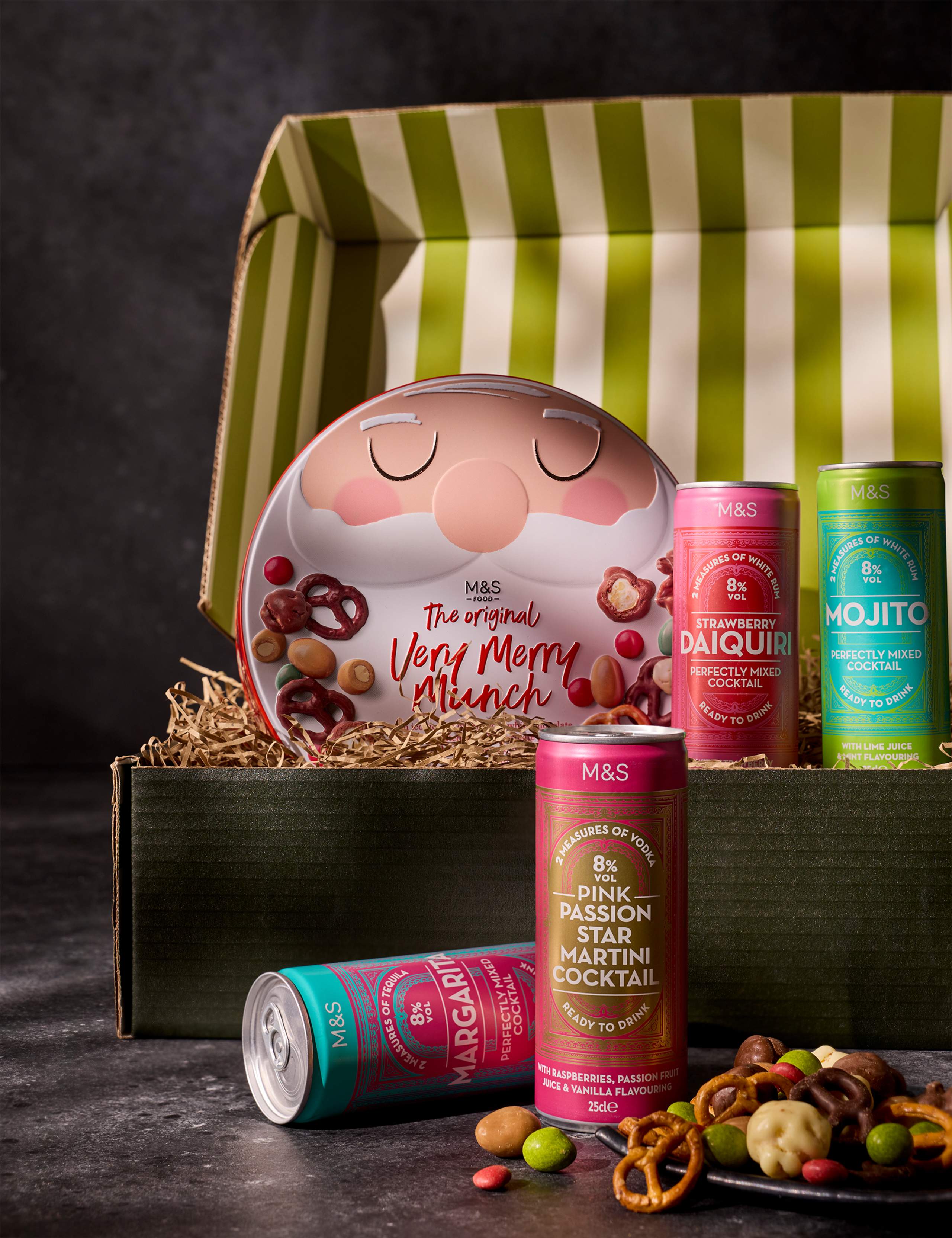 The Merry Munch & Cocktails Gift (Delivery from 4th November)