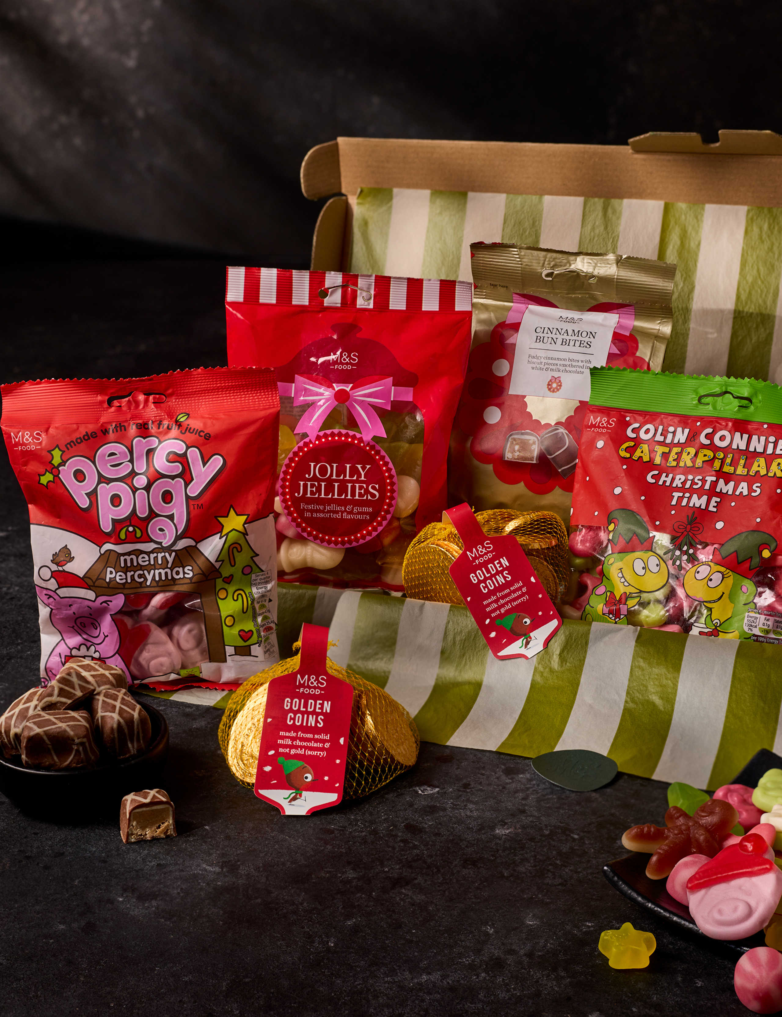 The Christmas Sweet Selection Letterbox Gift (Delivery from 4th November)