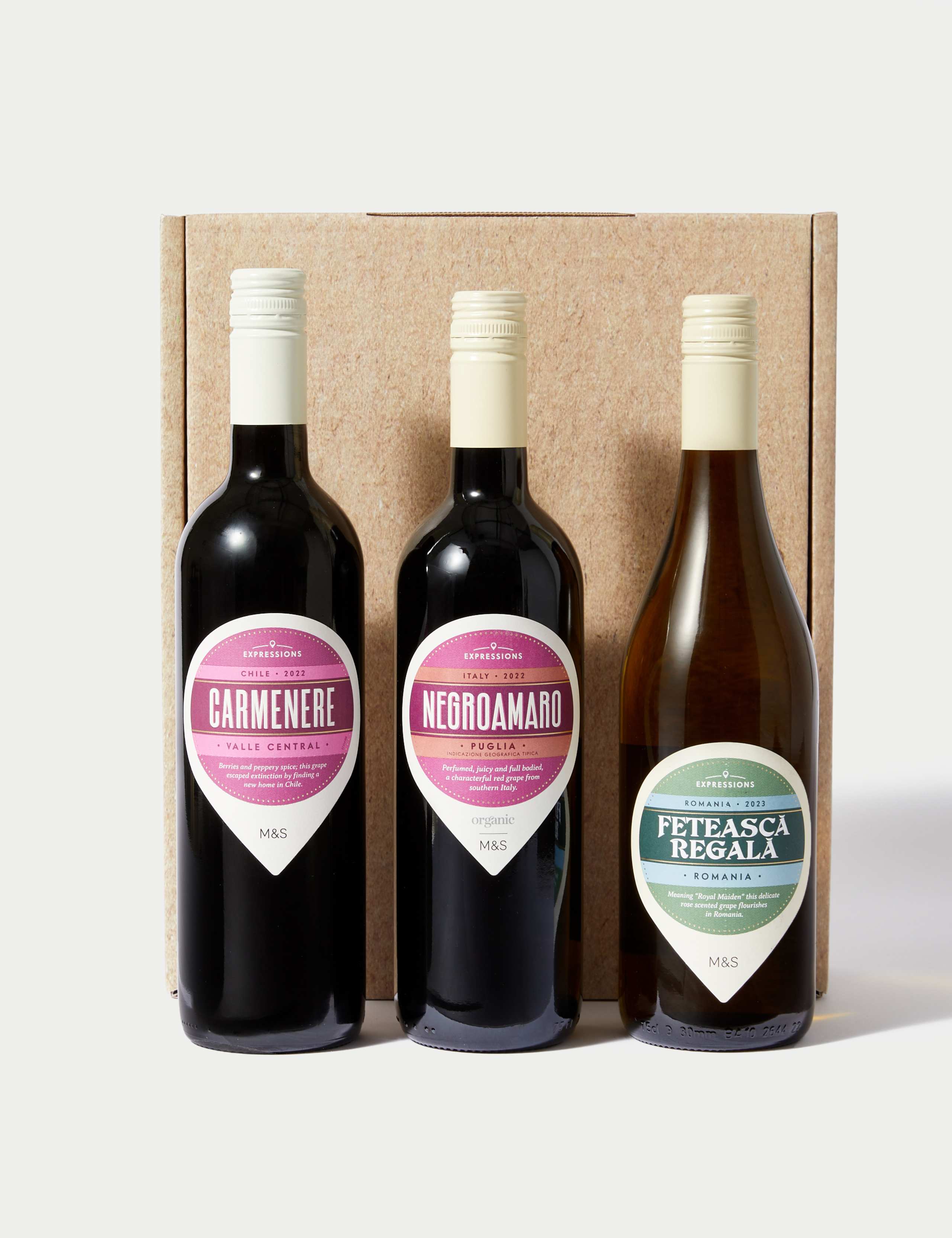 Red & White Wine Trio Gift