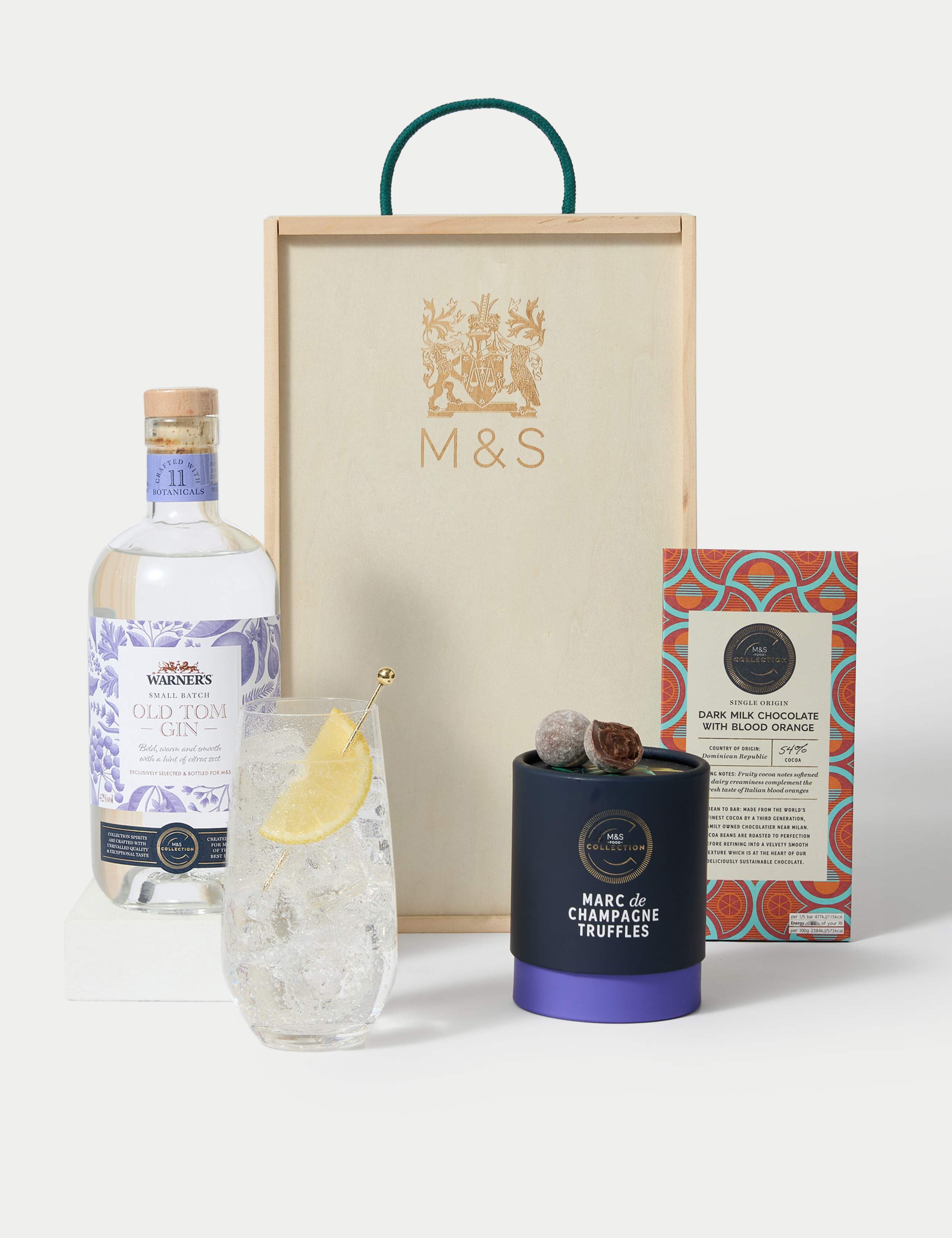 Collection Old Tom Gin & Chocolates Gift Box