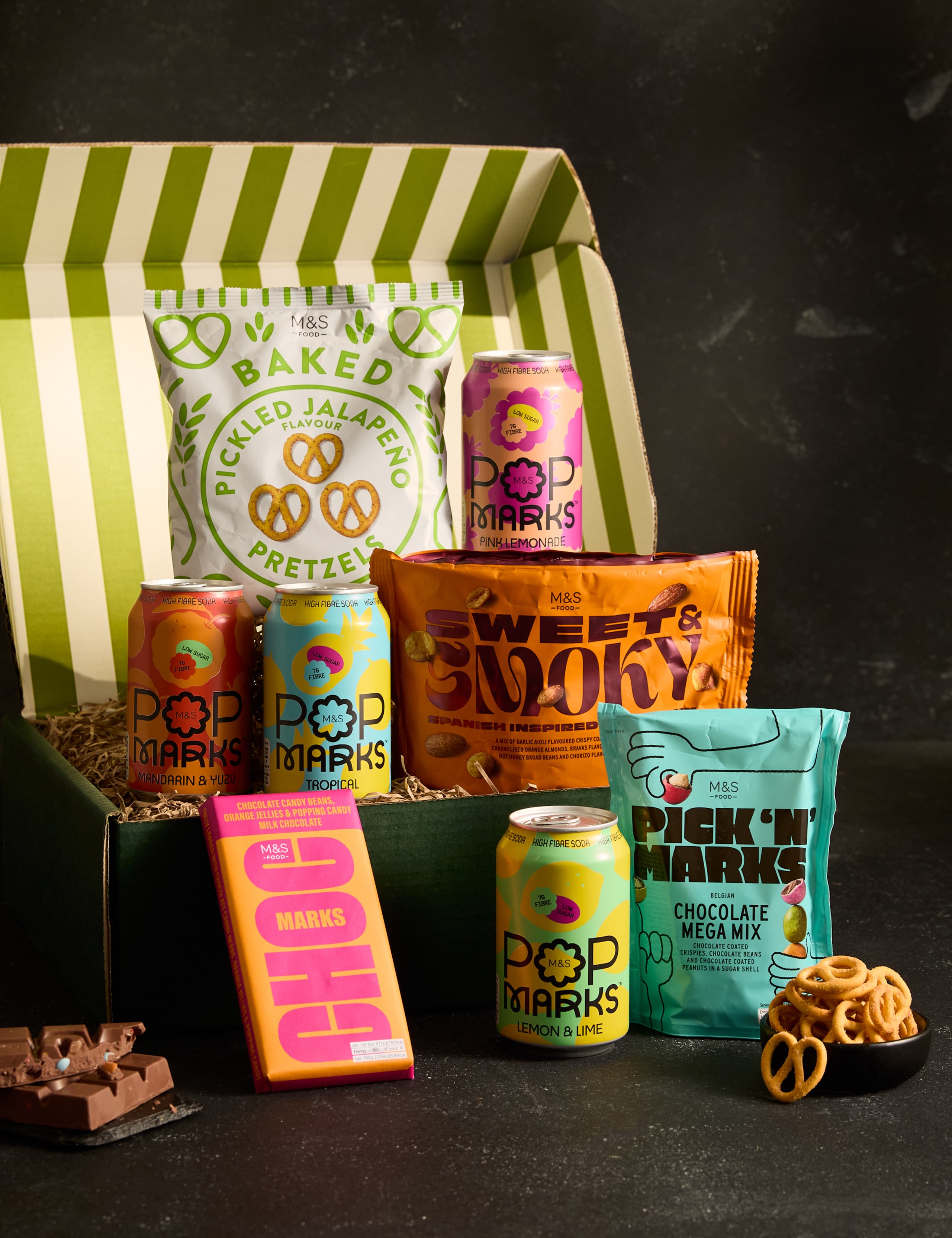 The Pop Marks Drinks & Nibbles Gift