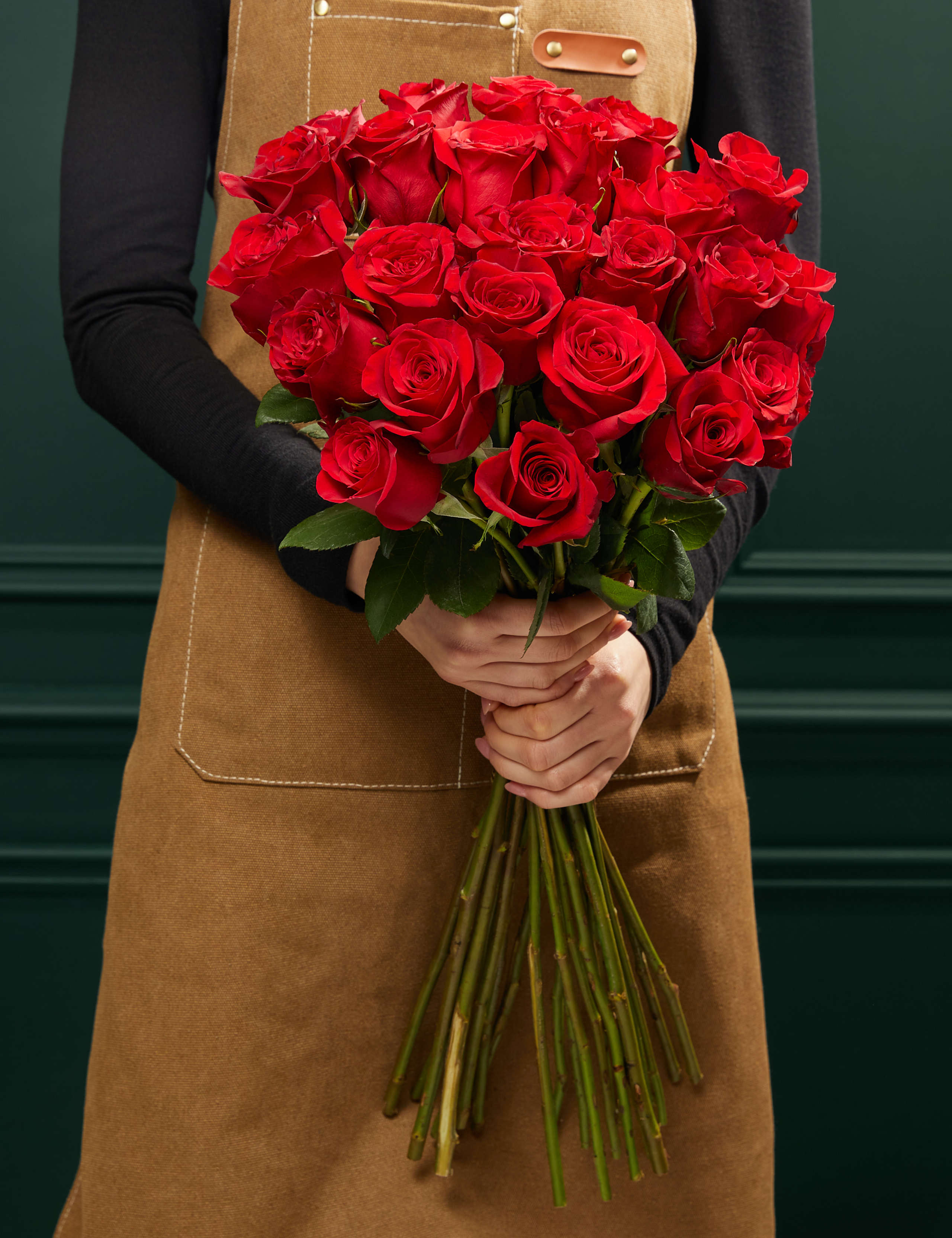 Two Dozen Freedom™ Roses Bouquet