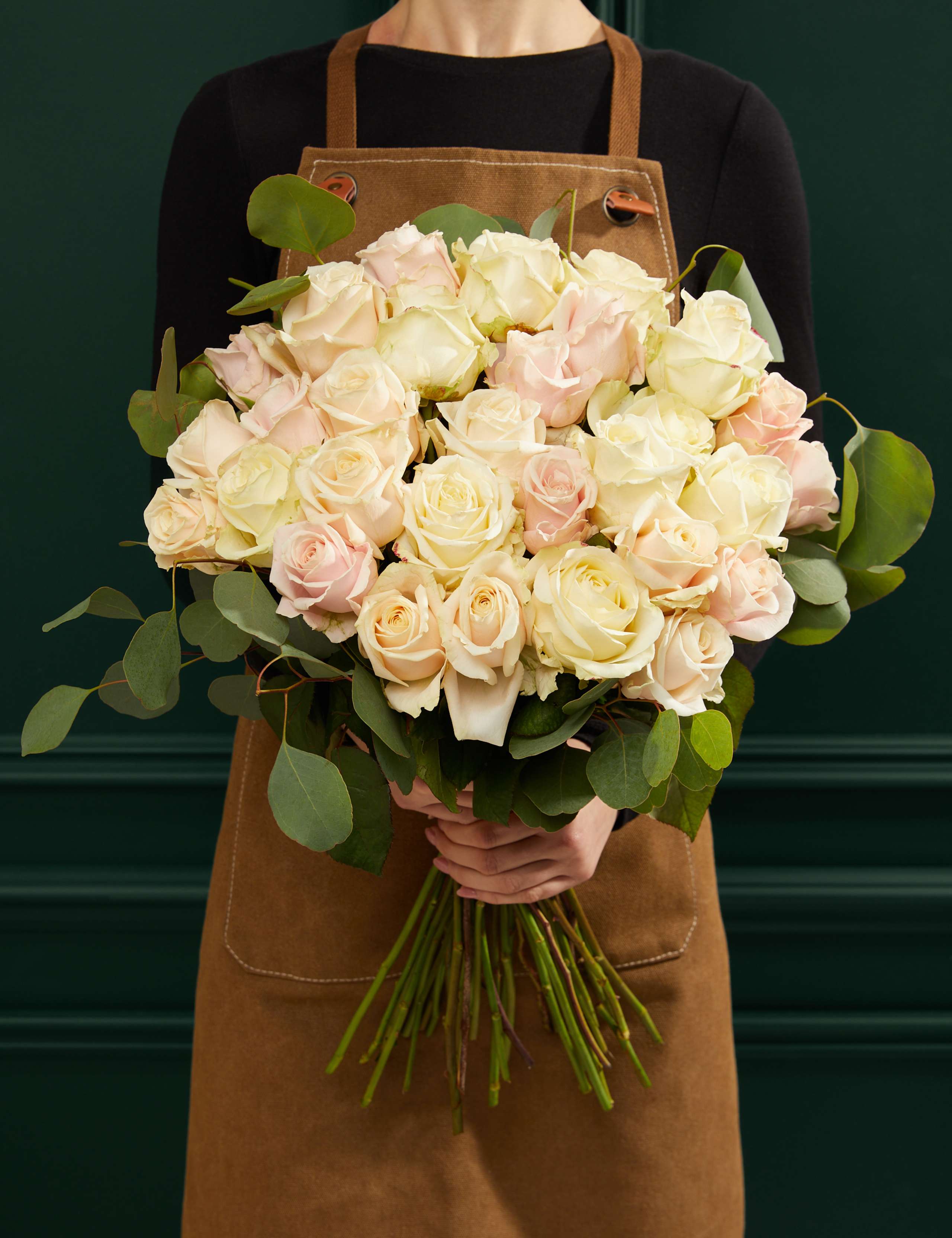 Valentines's Pastel Rose Bouquet