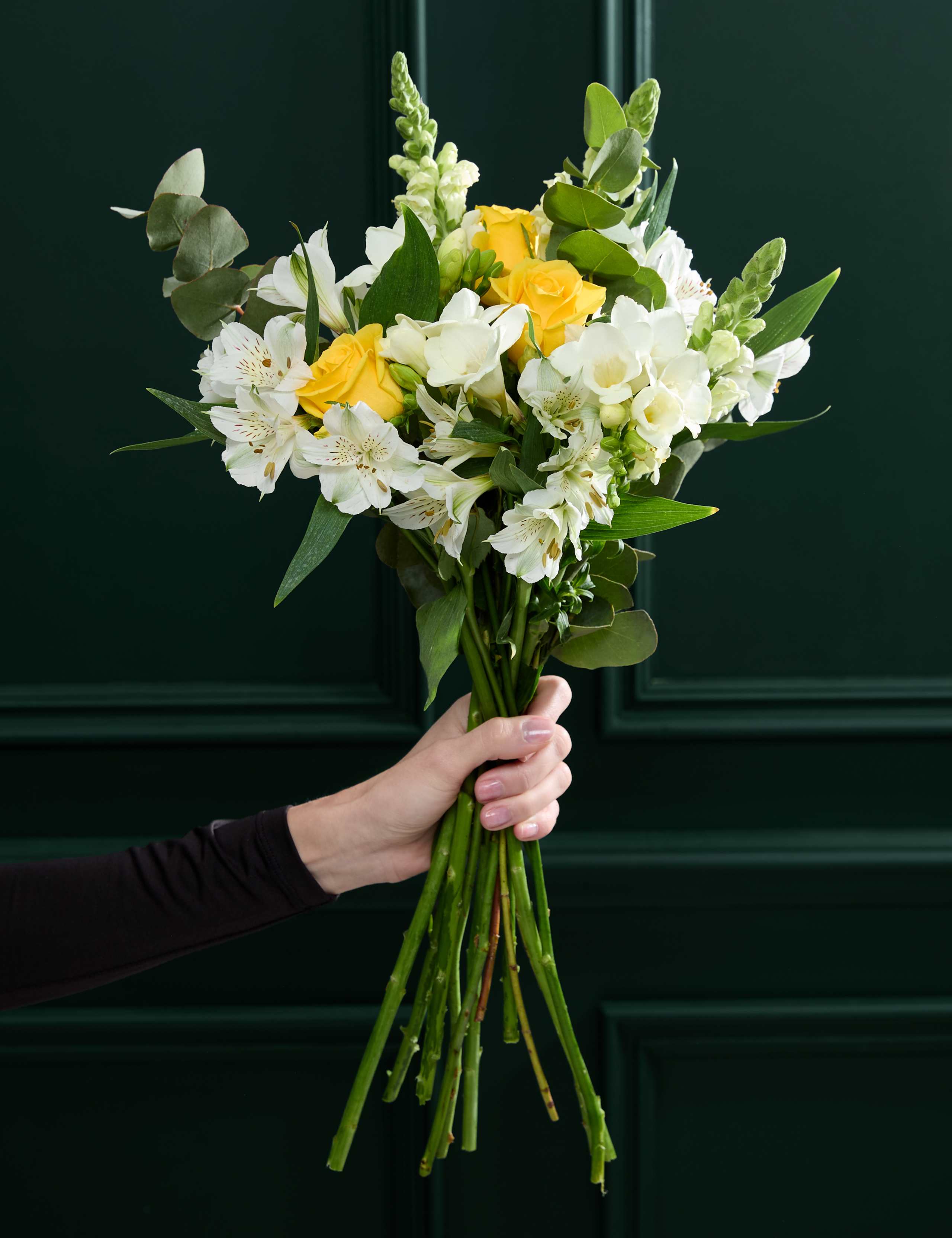 Yellow Rose & Scented Freesia Bouquet