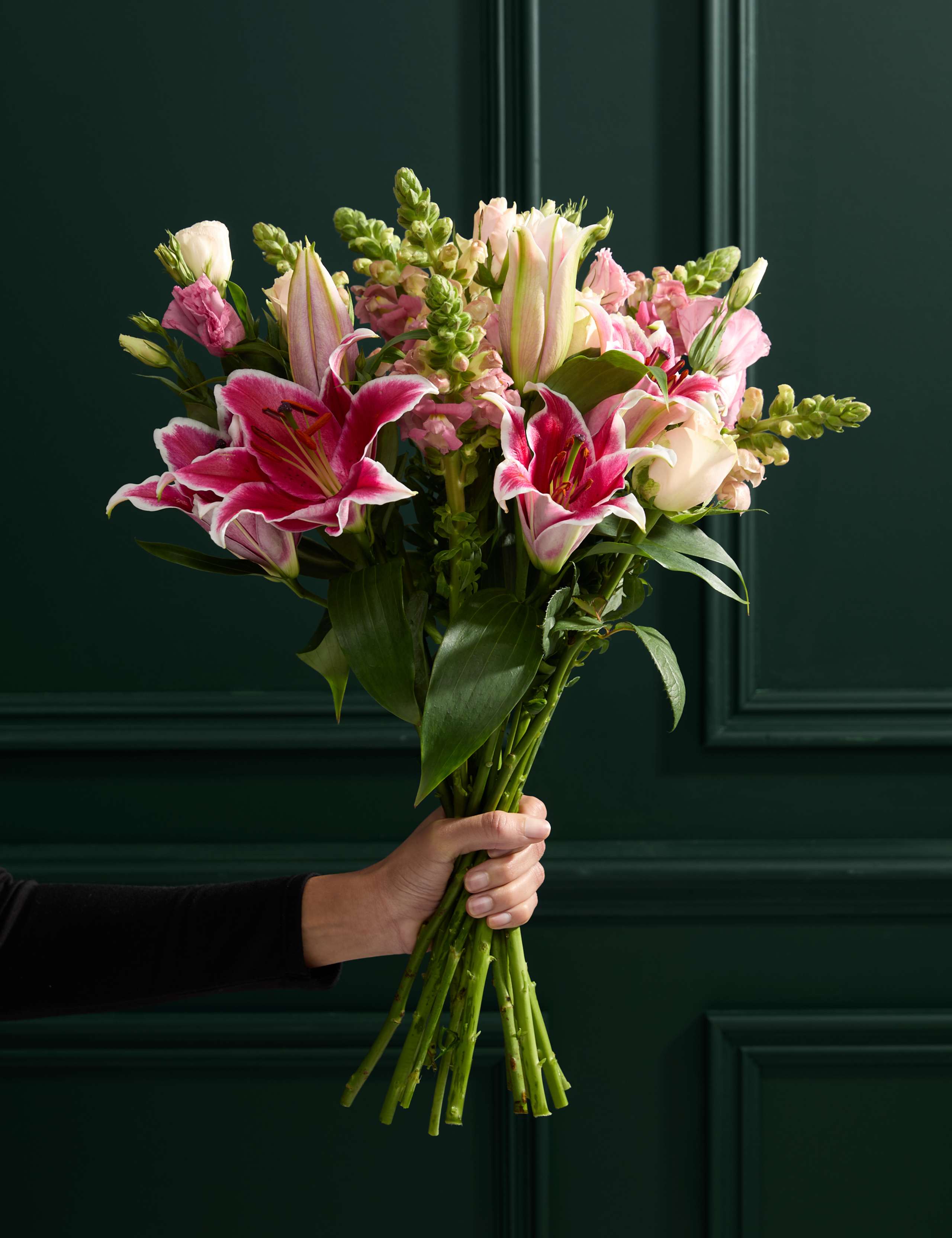 Rose Lily & Lisianthus Bouquet