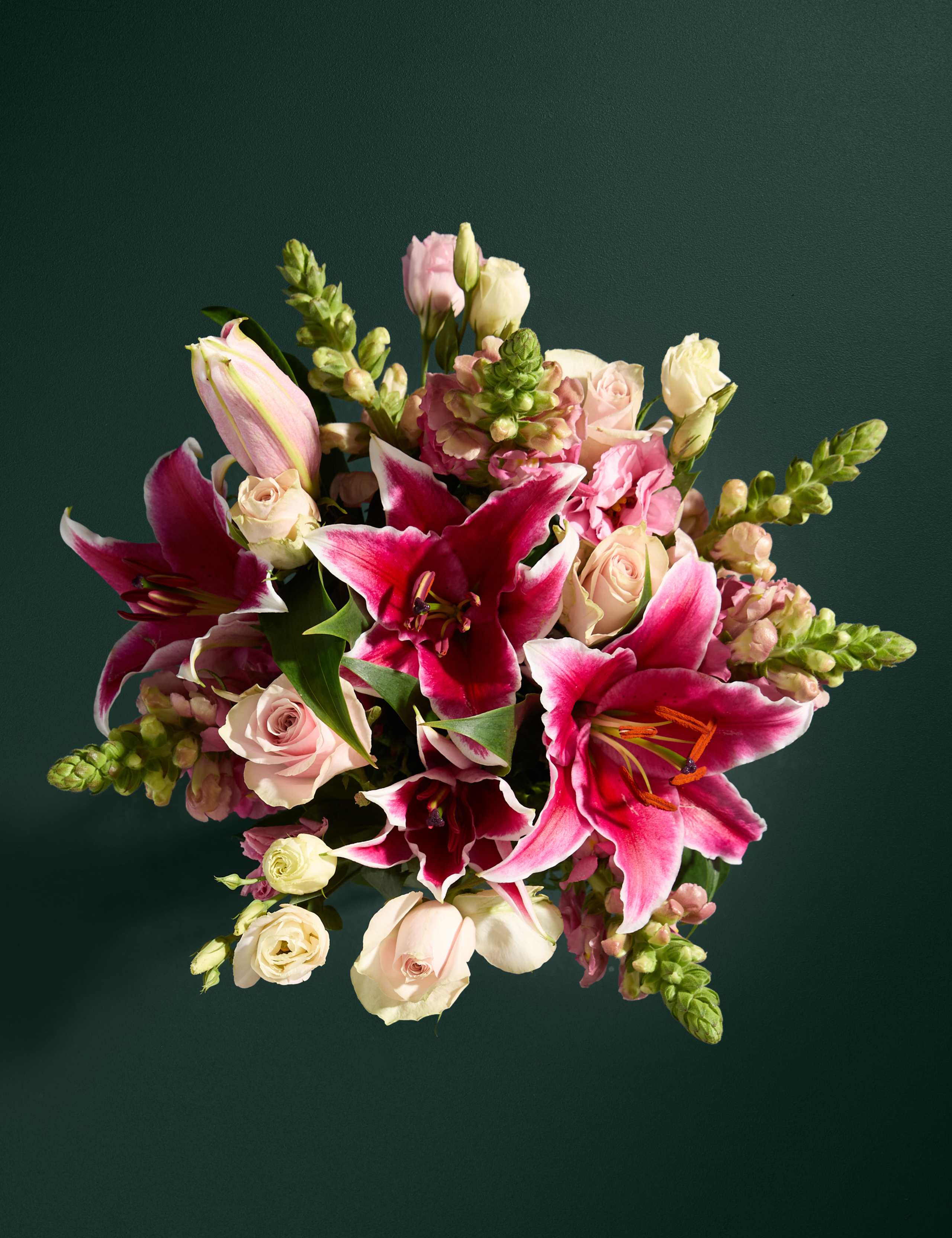Rose Lily & Lisianthus Bouquet