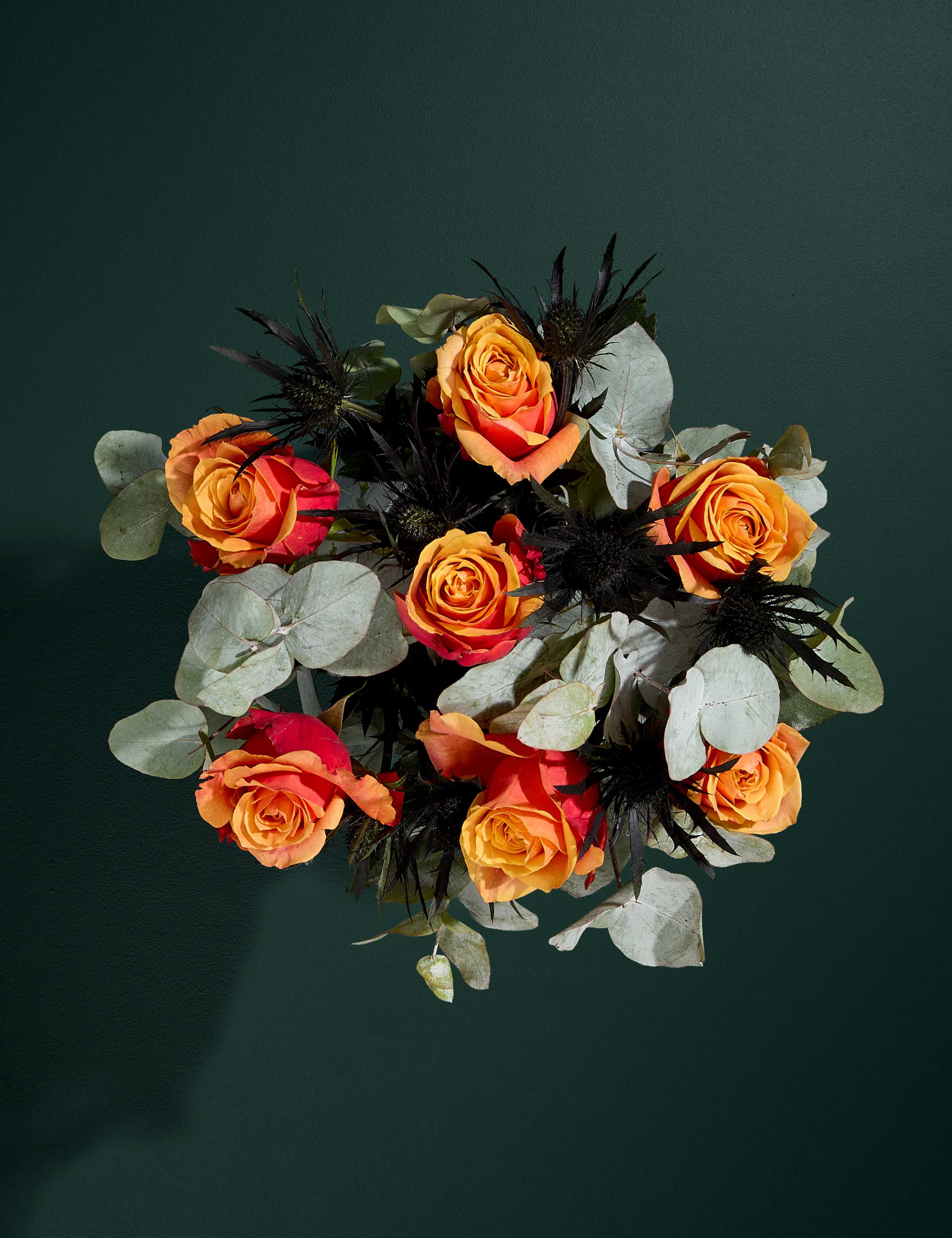 Halloween Bouquet with Vase
