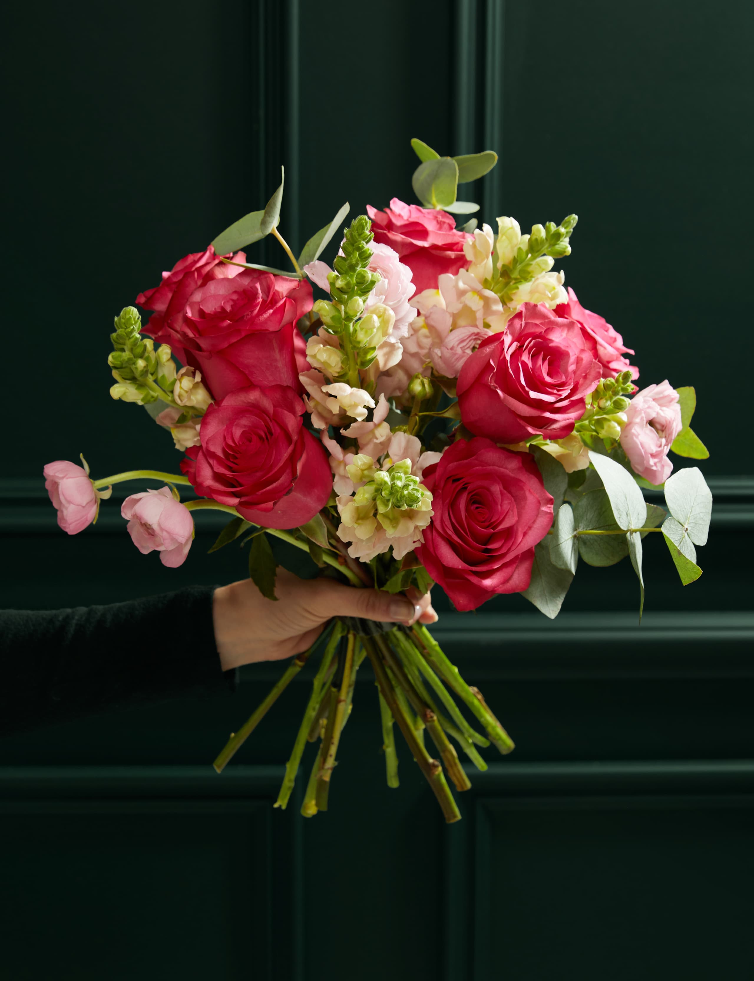 Rose, Antirrhinum & Ranunculus Bouquet