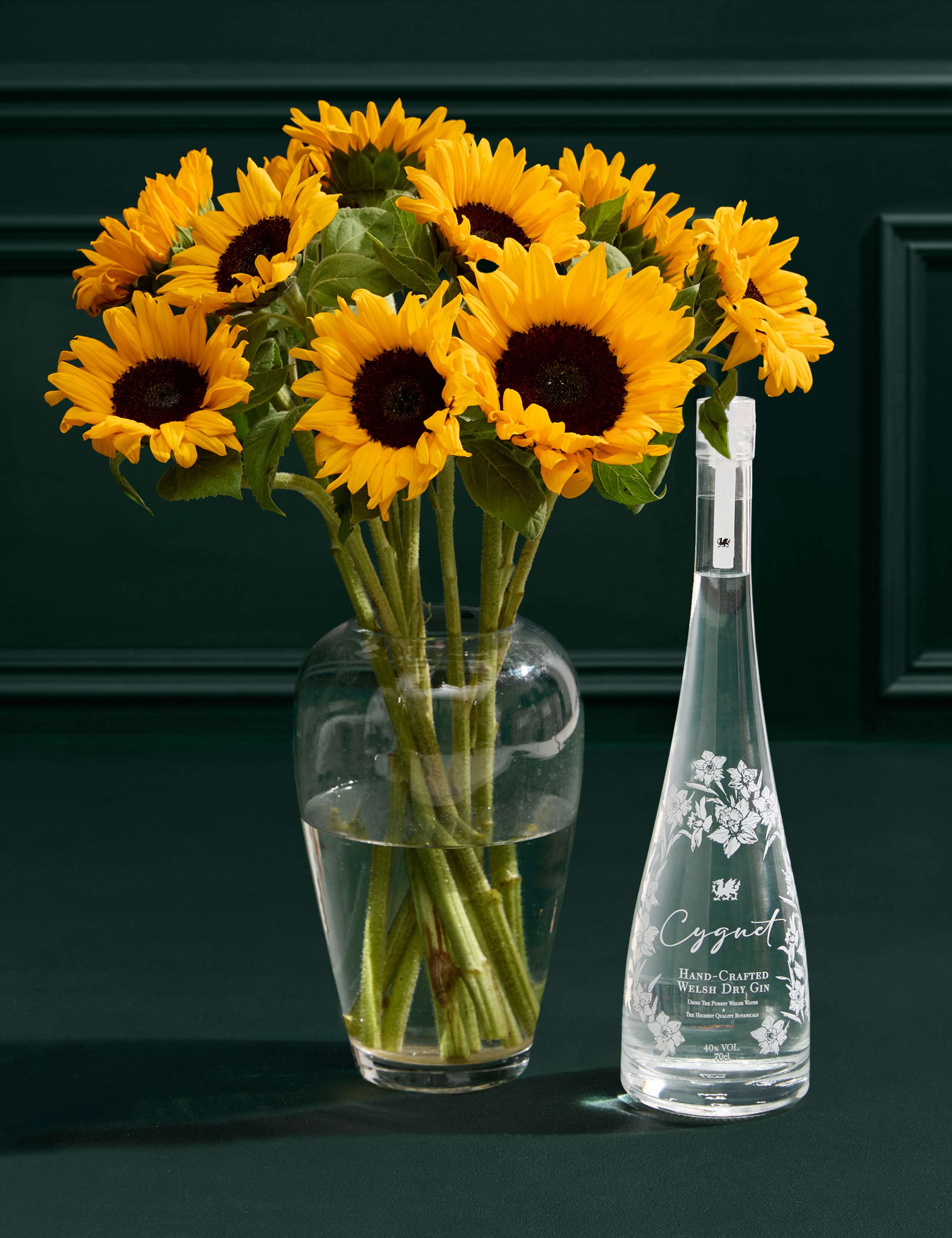 Katherine Jenkins Cygnet Gin + Seasonal Favourite Blooms: Sunflowers