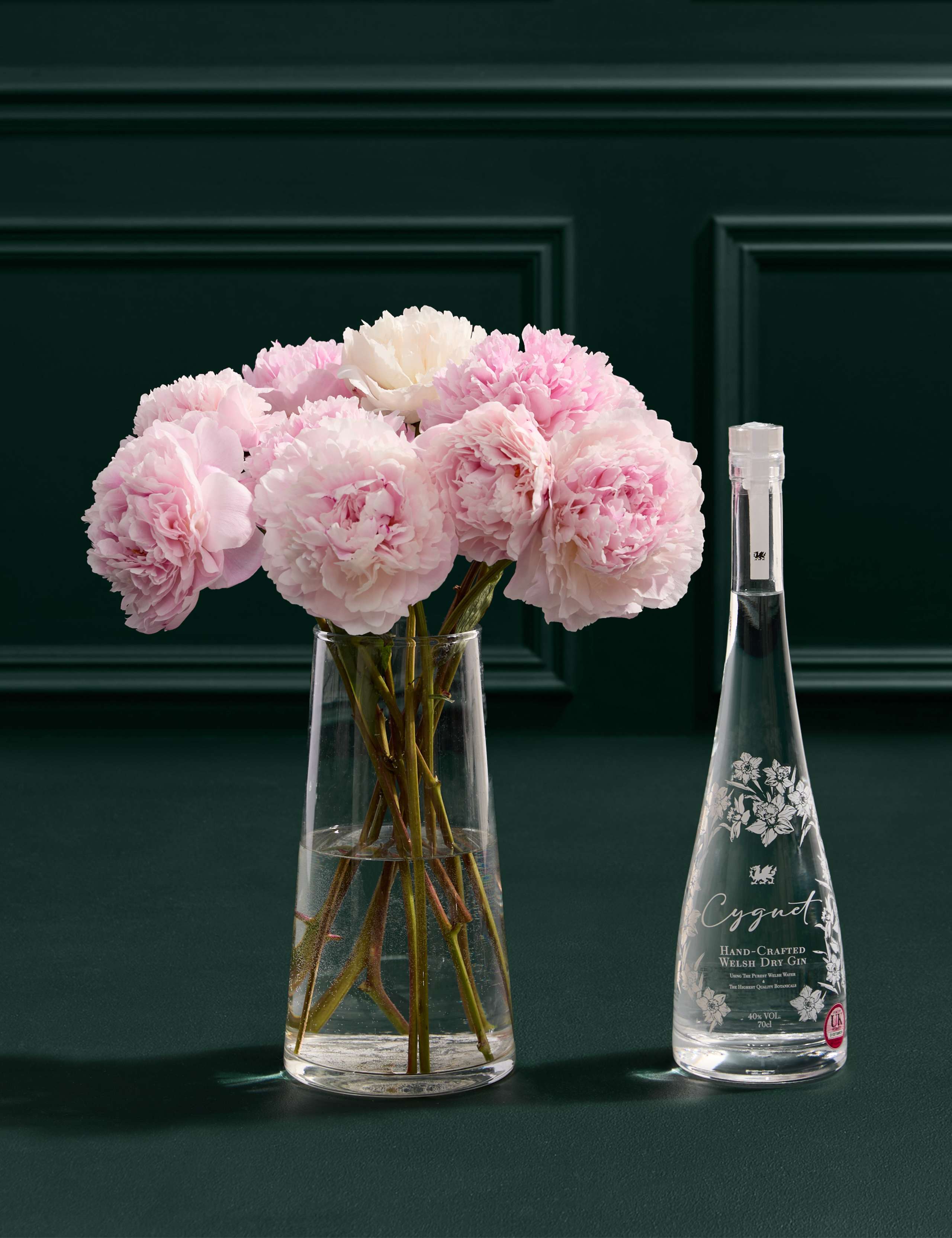 Pink Peonies & Balconne Rose Bouquet