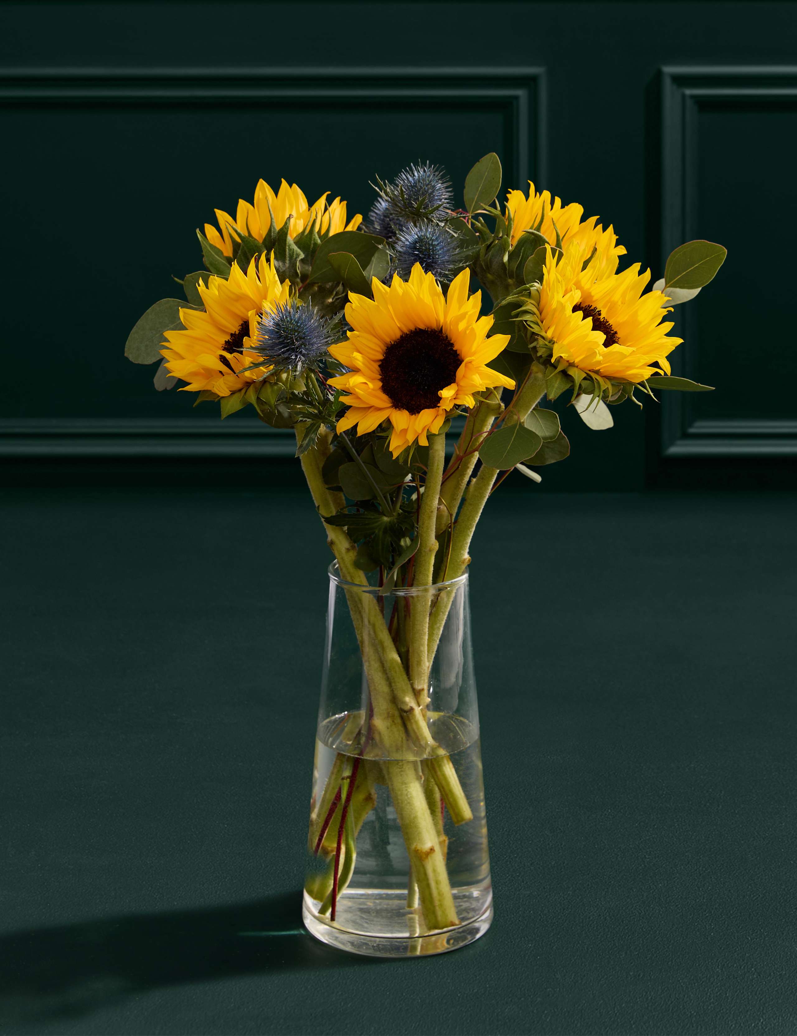 Sunflower Abundance in Vase