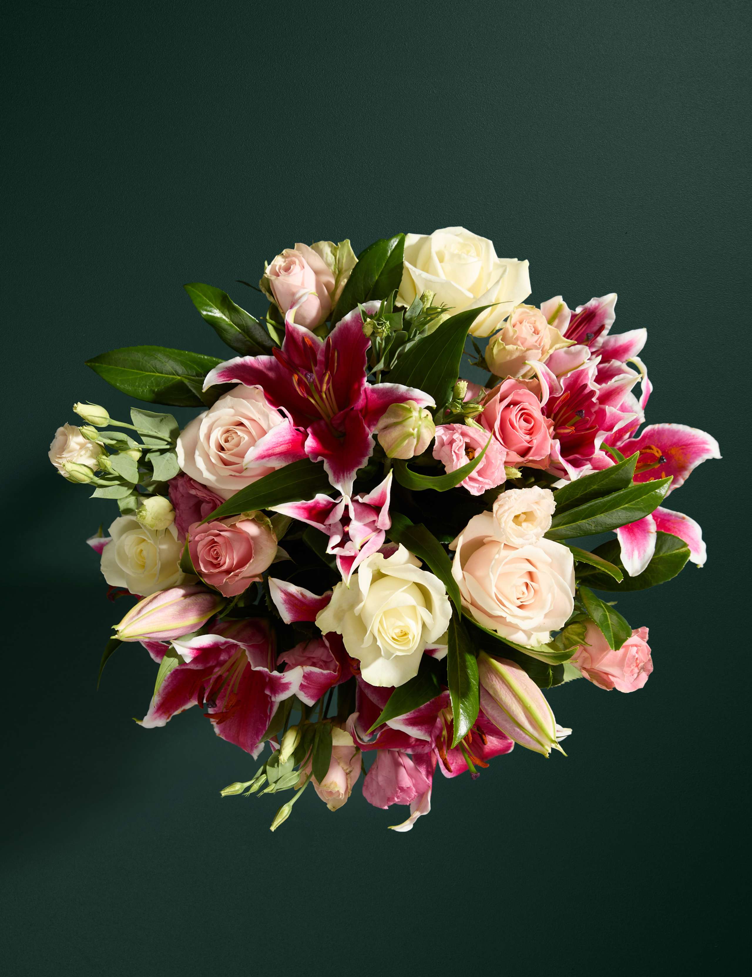 Rose Lily & Lisianthus Bouquet