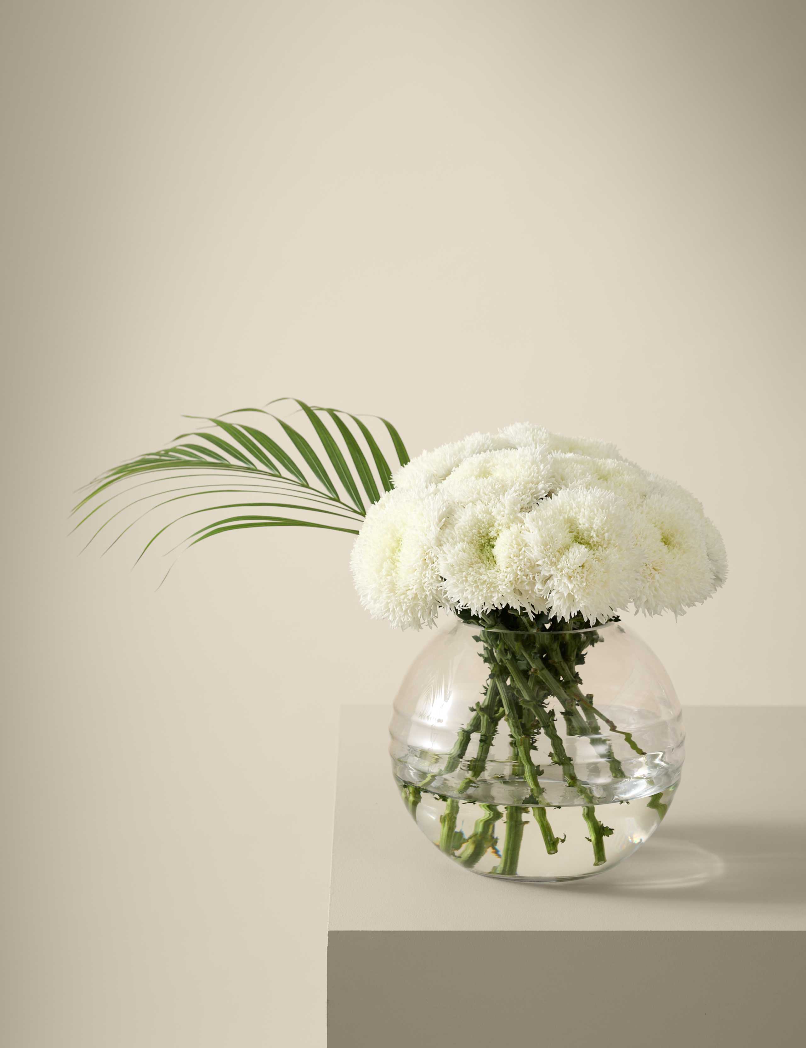 Kelly Hoppen Chrysanthemum Bouquet with Vase