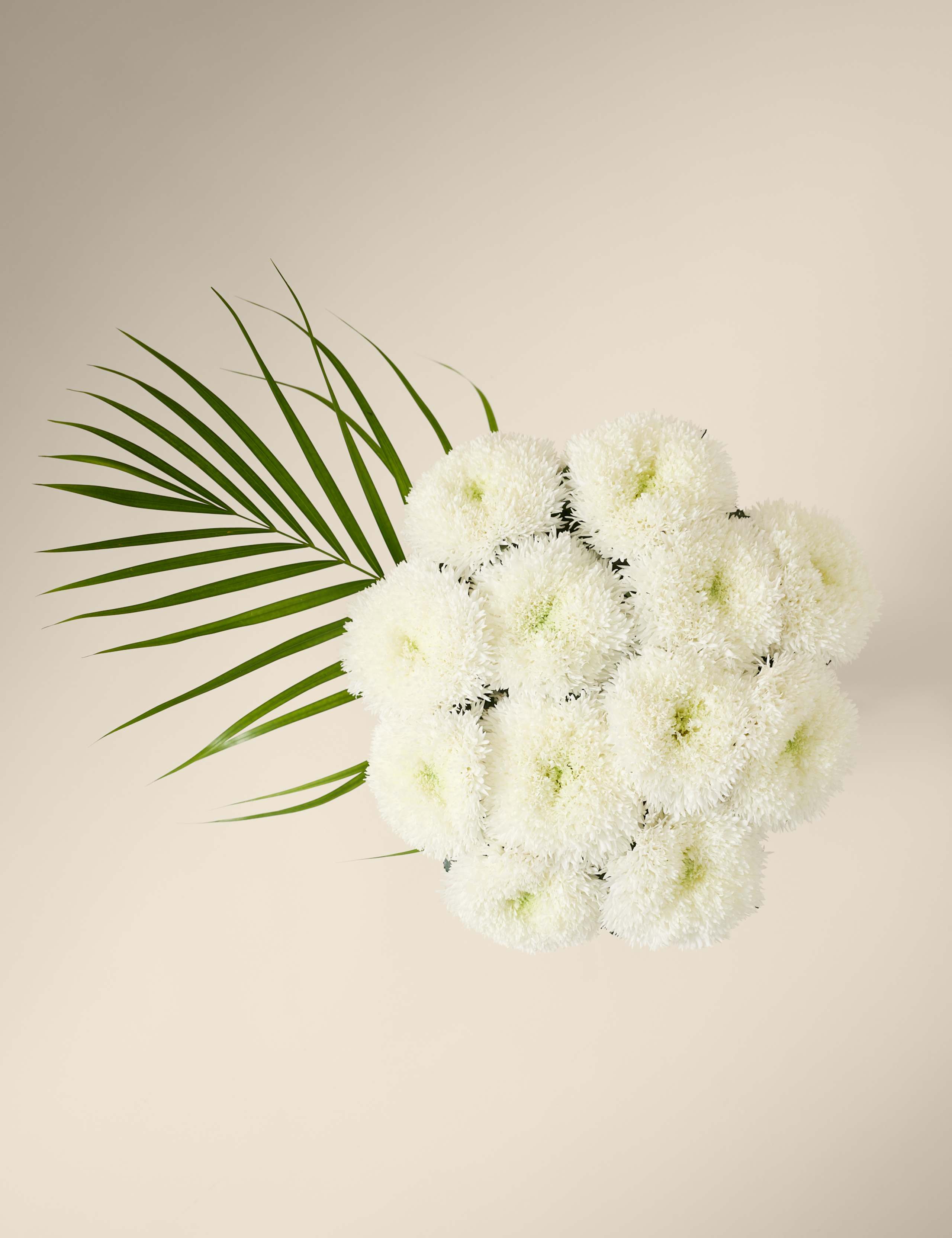 Kelly Hoppen Chrysanthemum Bouquet with Vase