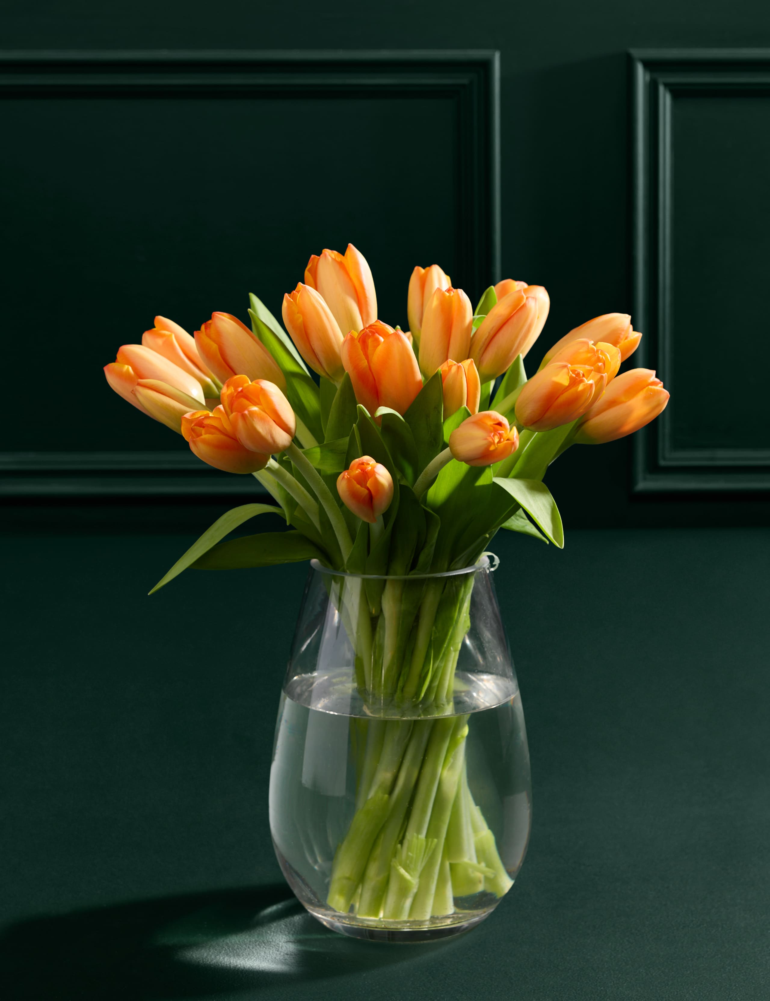 Orange Tulip Abundance Bouquet