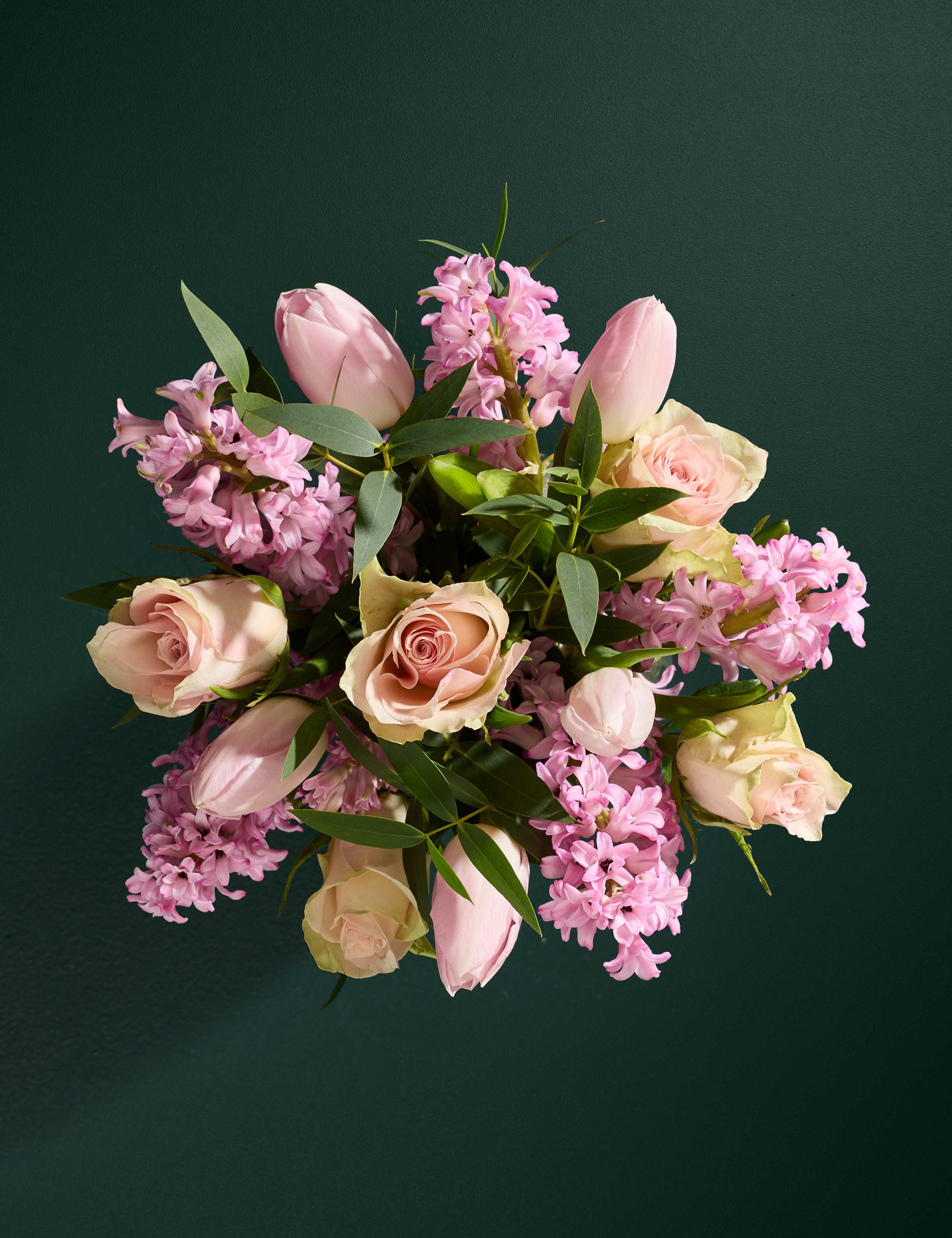 Spring Tulip Bouquet with Vase