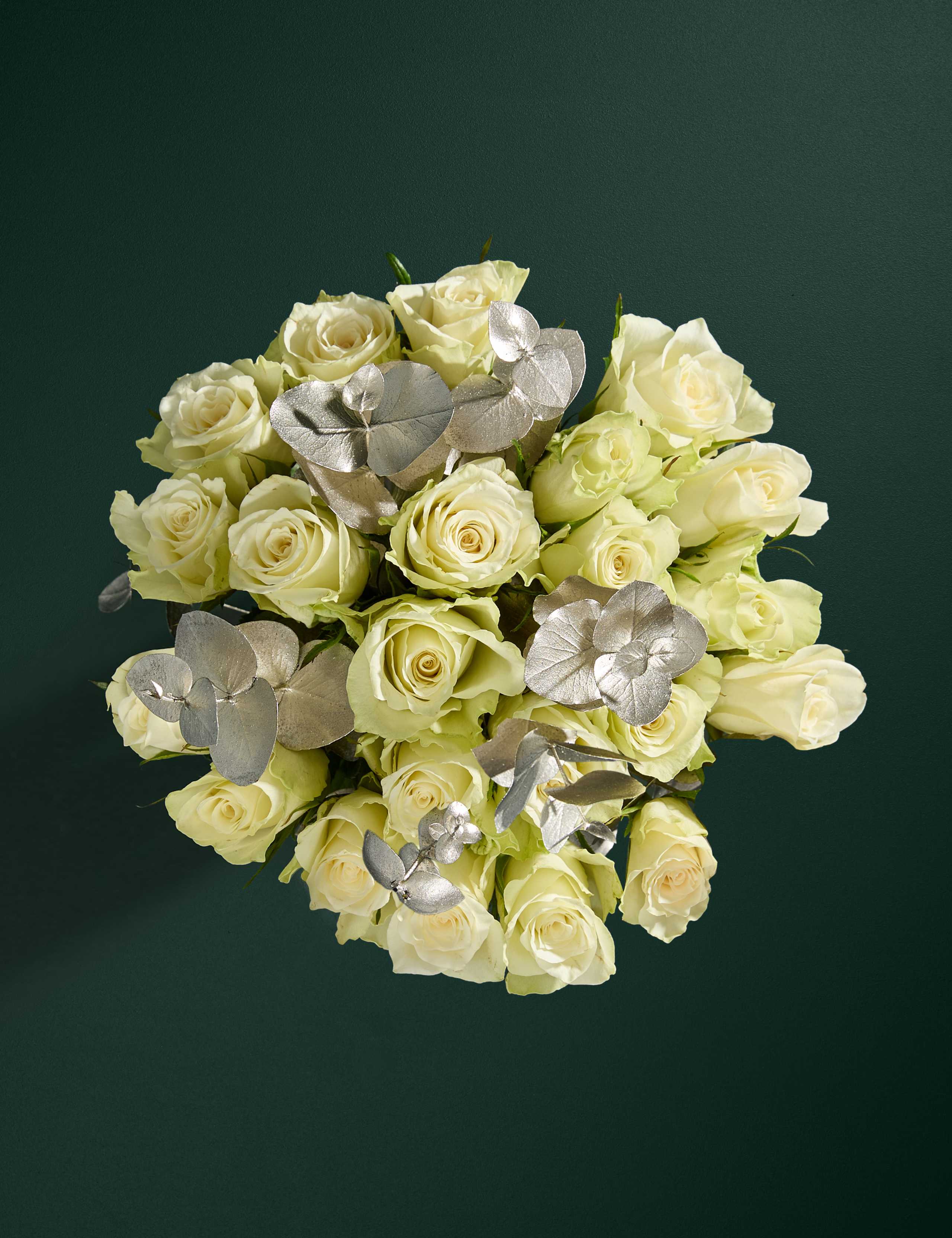 White Rose & Eucalyptus with Crémant & Truffles