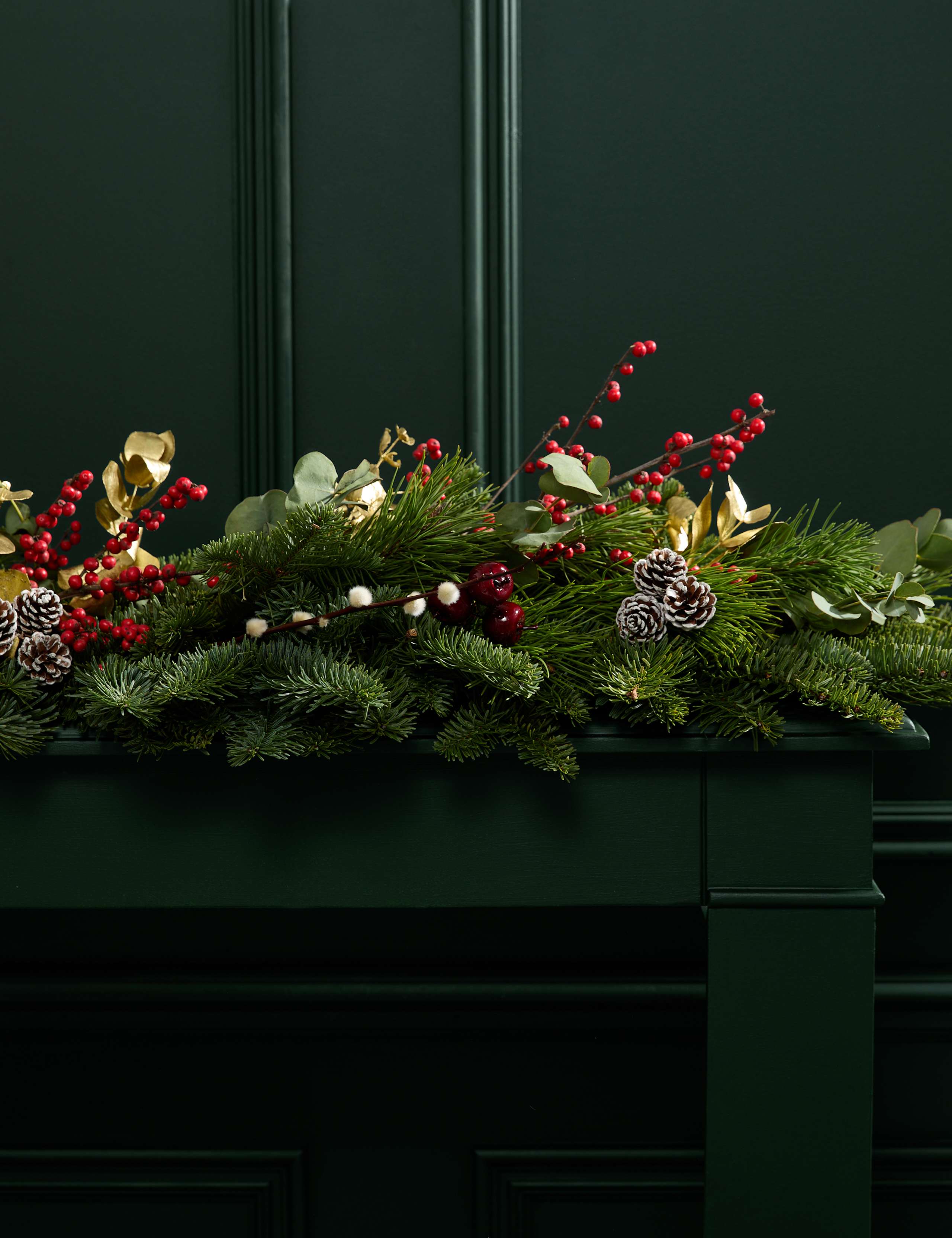 Festive Red Garland