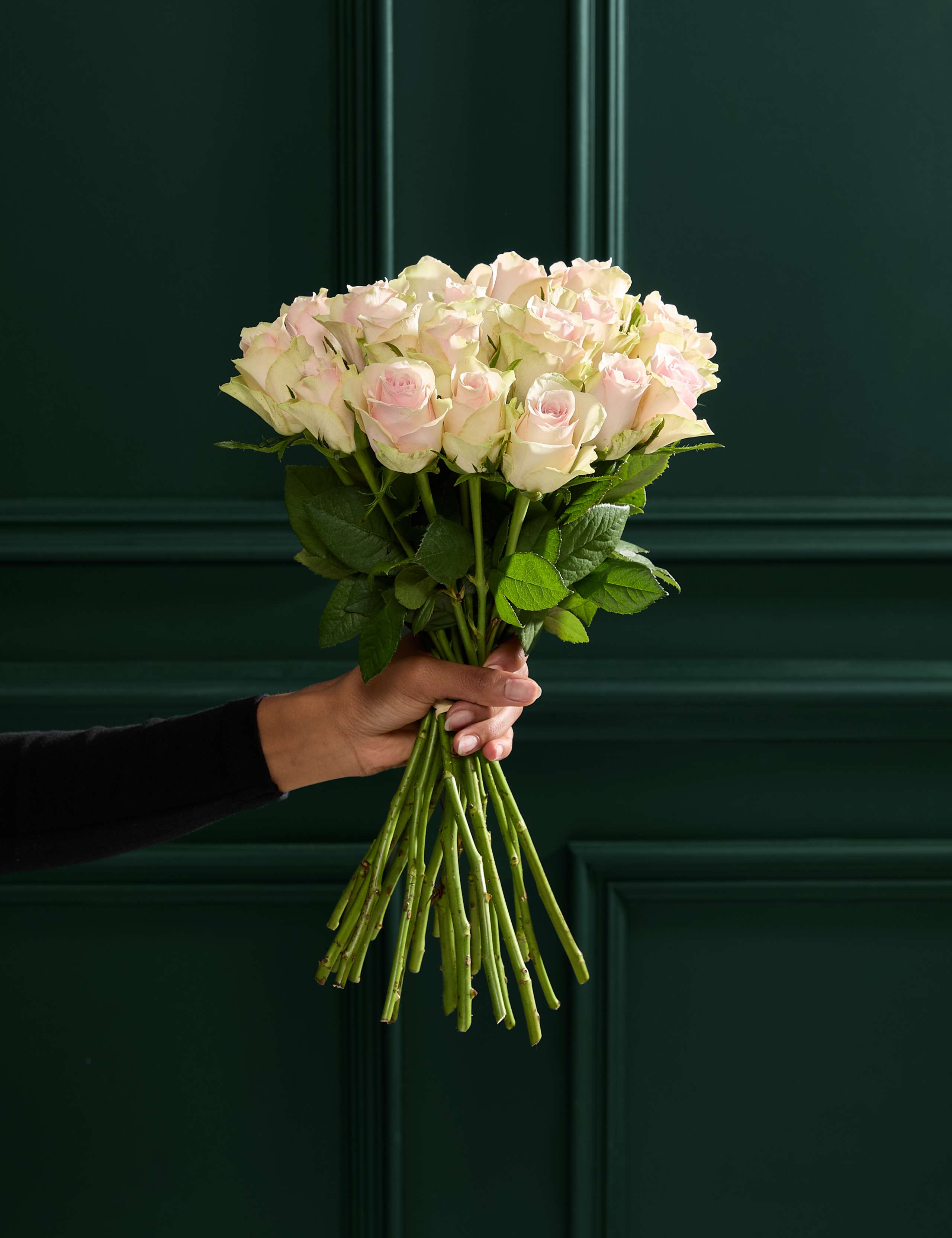 Small Blush Rose Abundance Bouquet