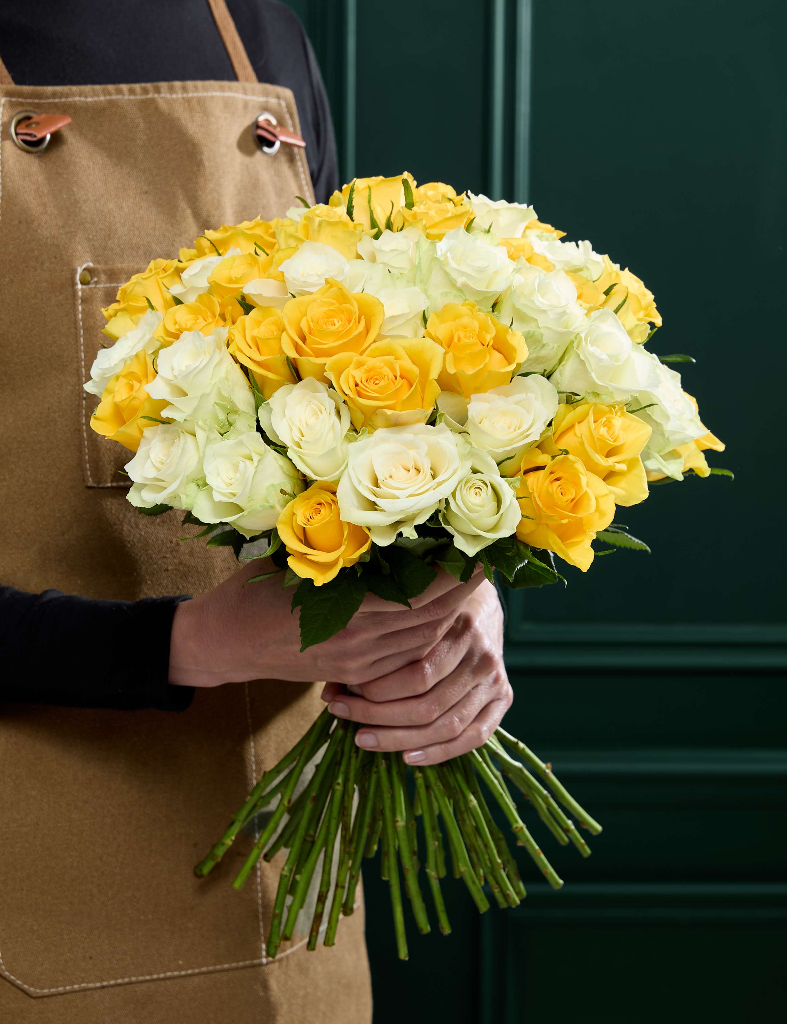 Large Yellow Rose Abundance Bouquet