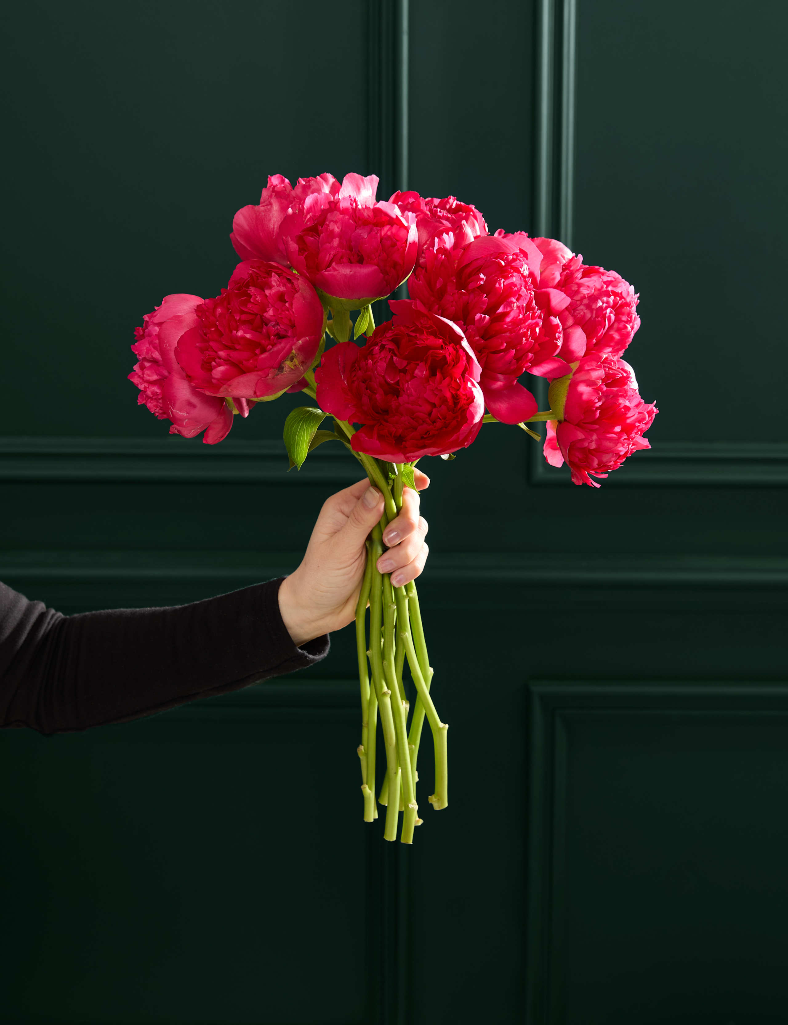 Red Peony Abundance Bouquet