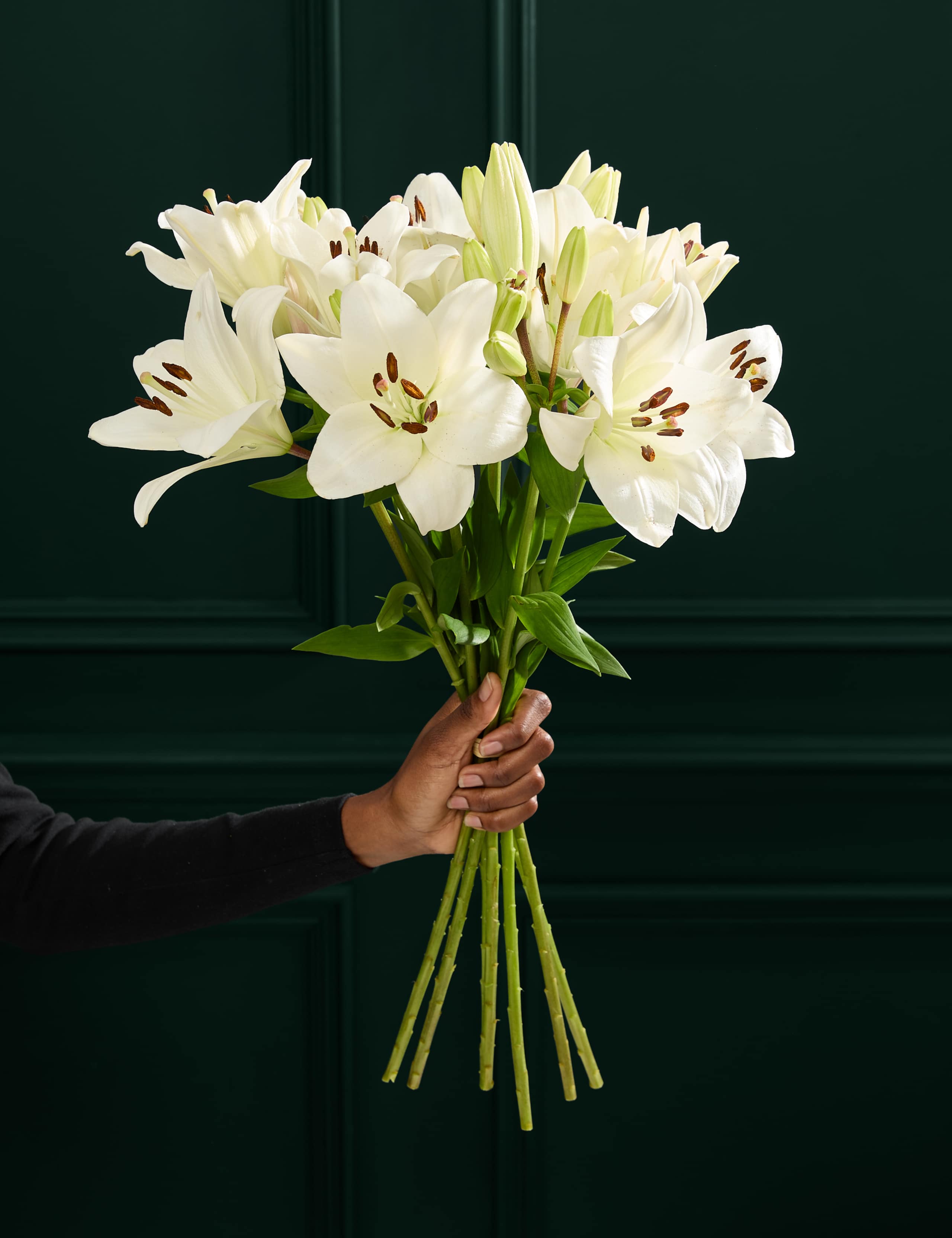 White Lily Letterbox Flowers