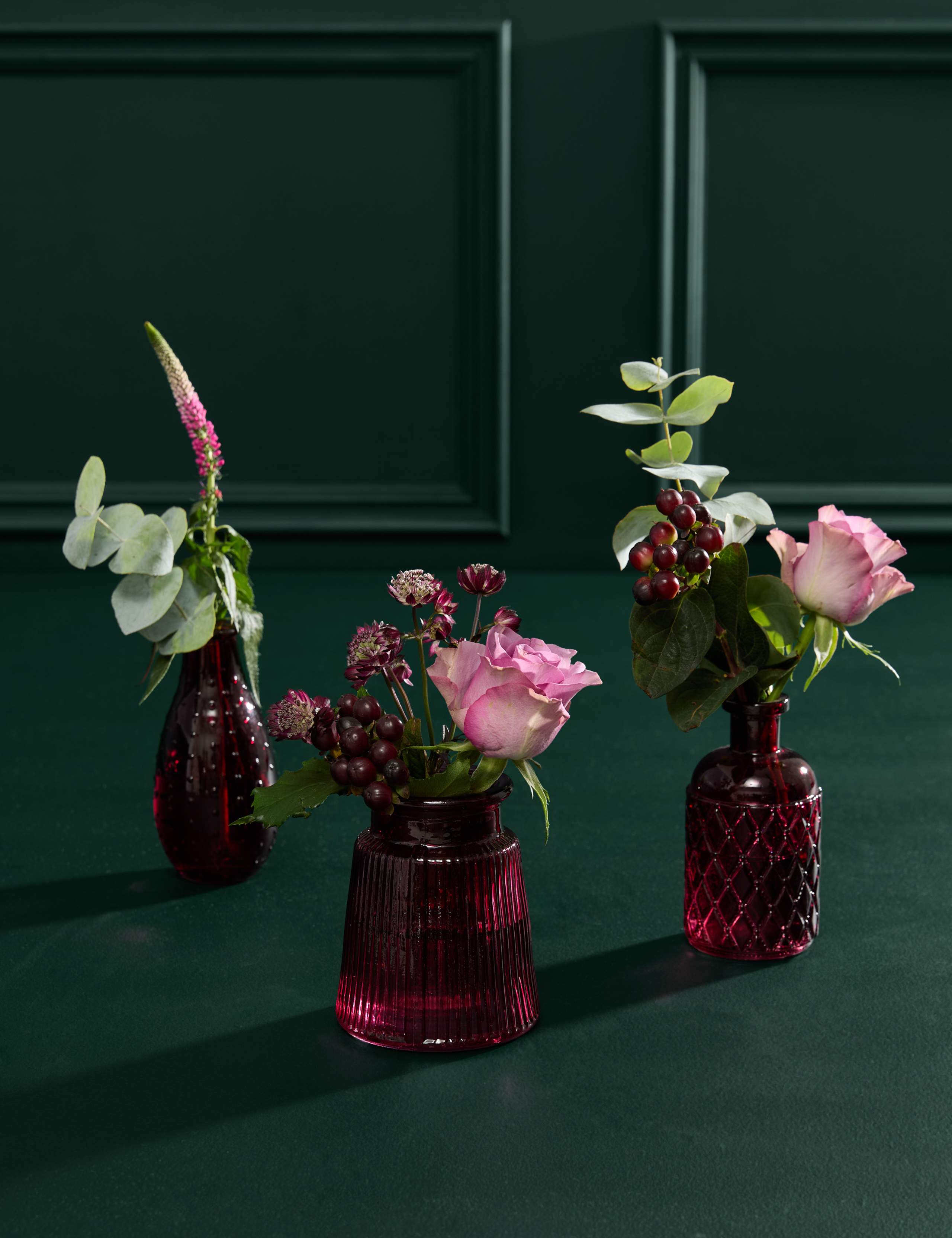Autumnal Trio Tablescape