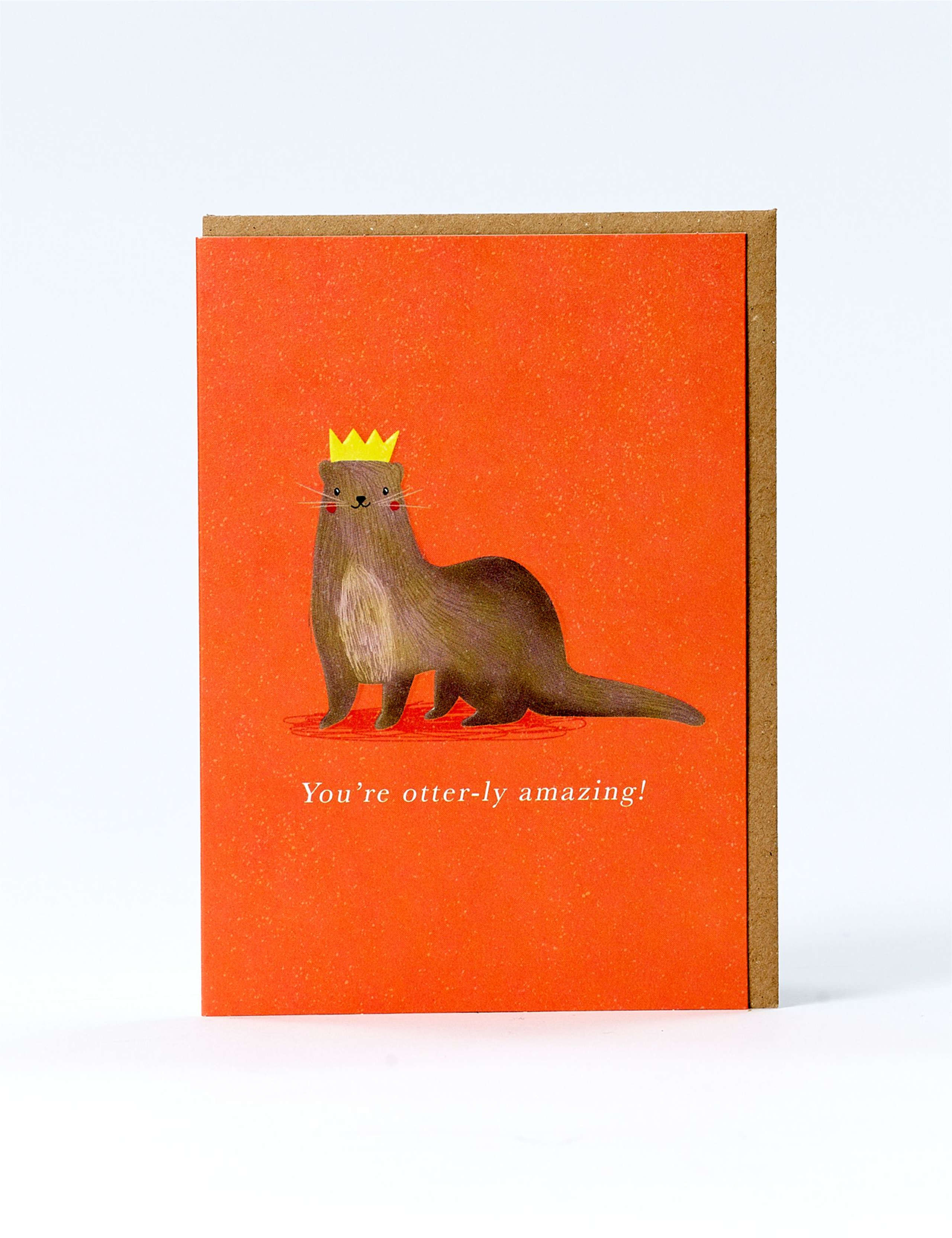 Otter-ly Amazing Card