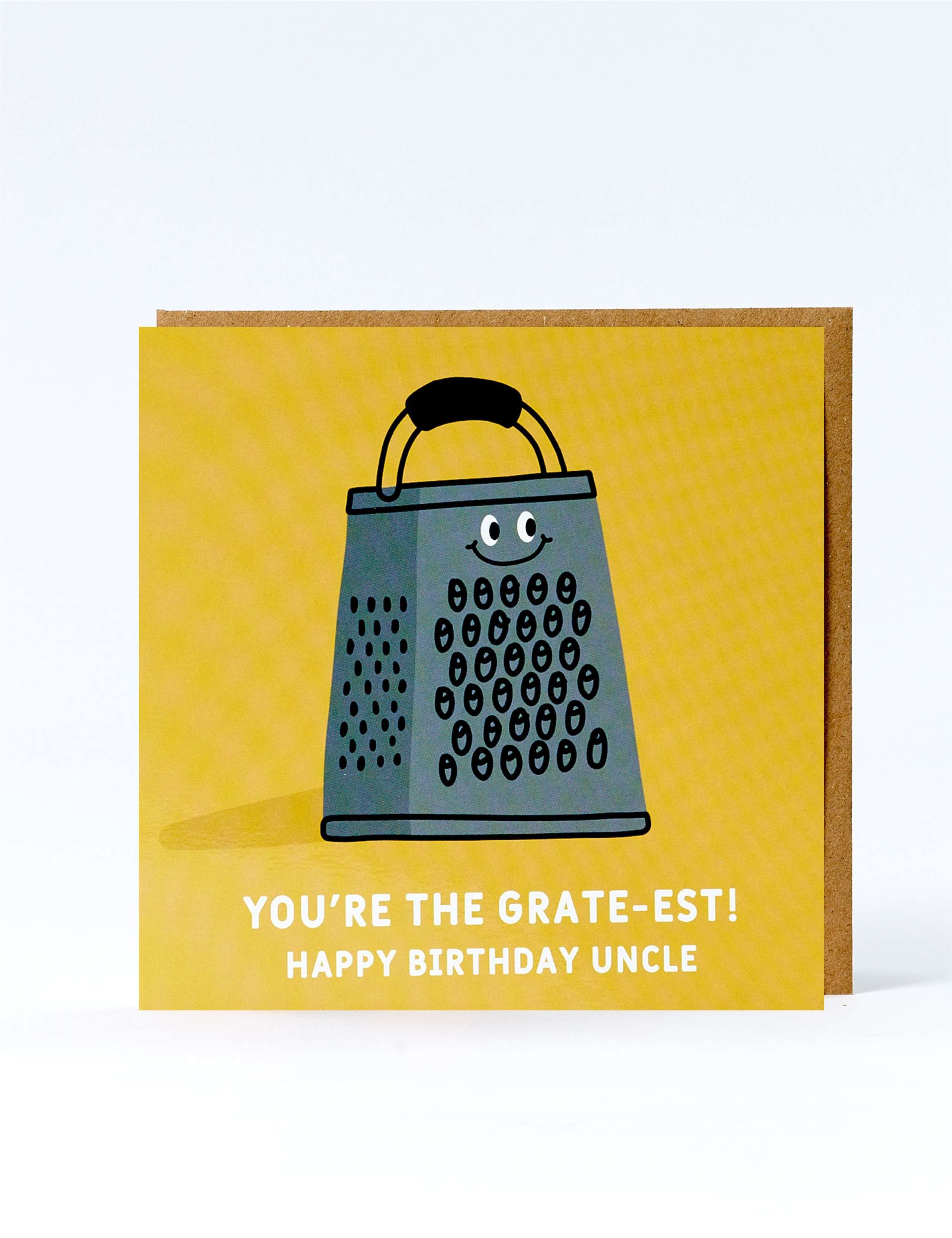 Grate-est Uncle Birthday Card