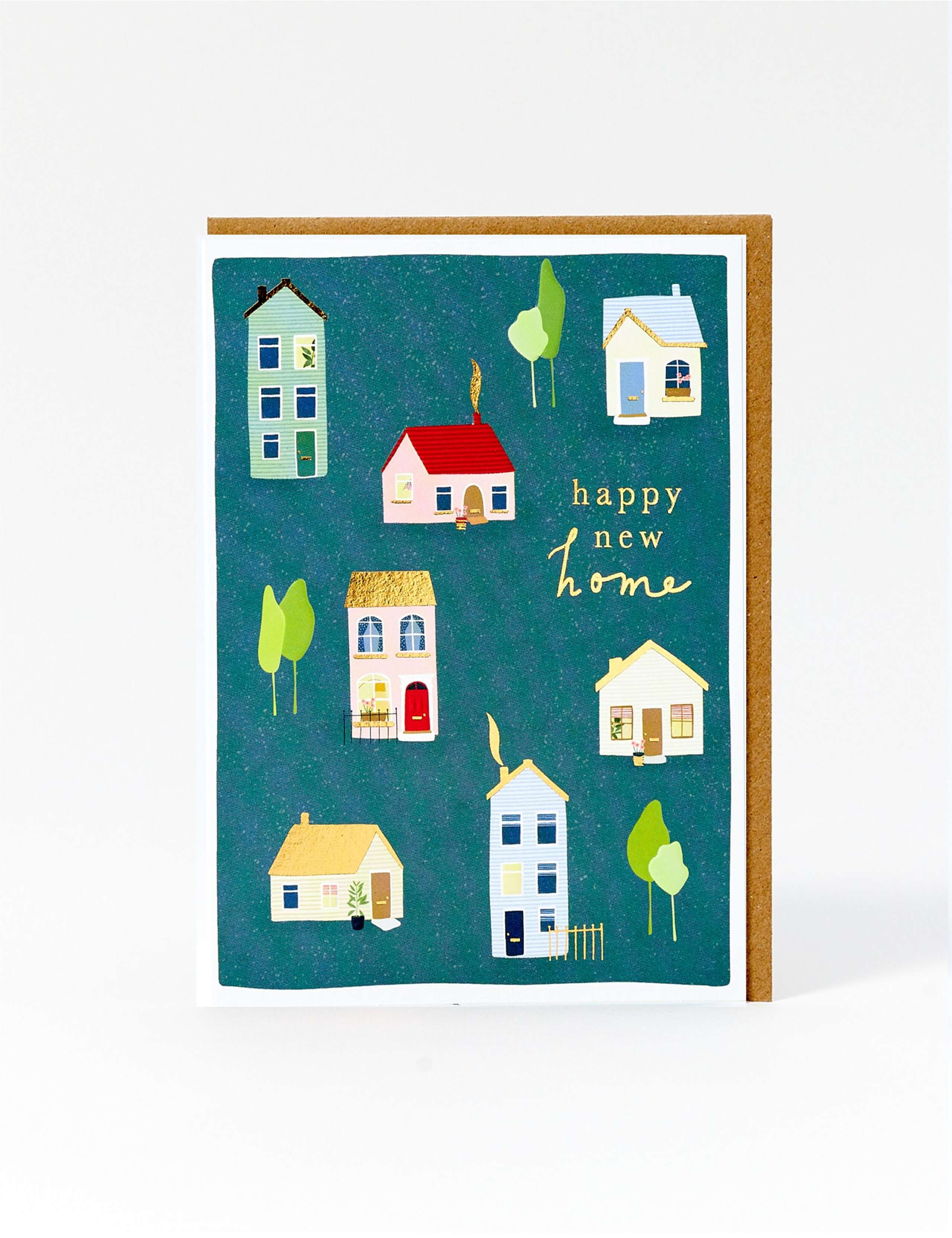 Houses New Home Card