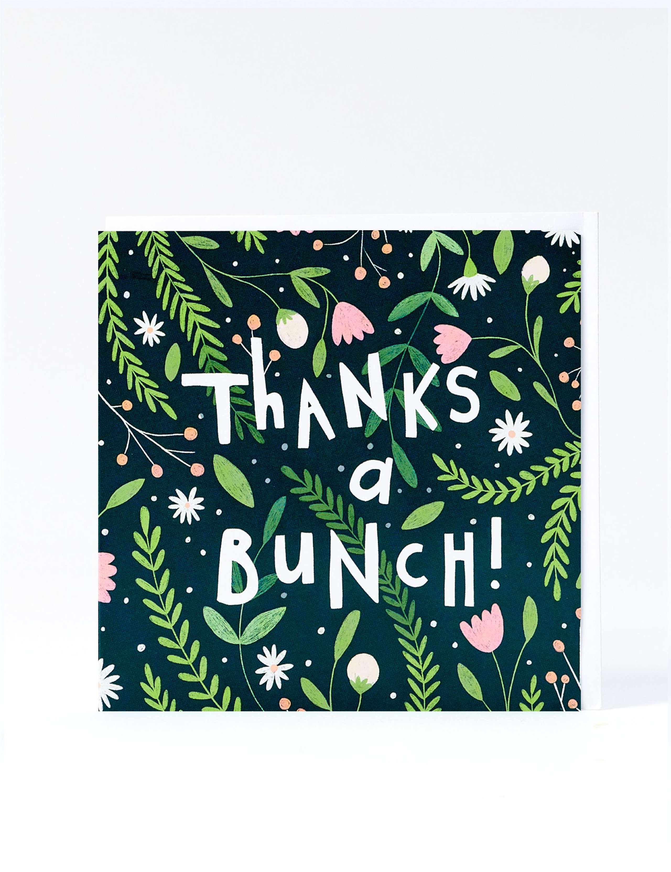 Floral Thank You Card