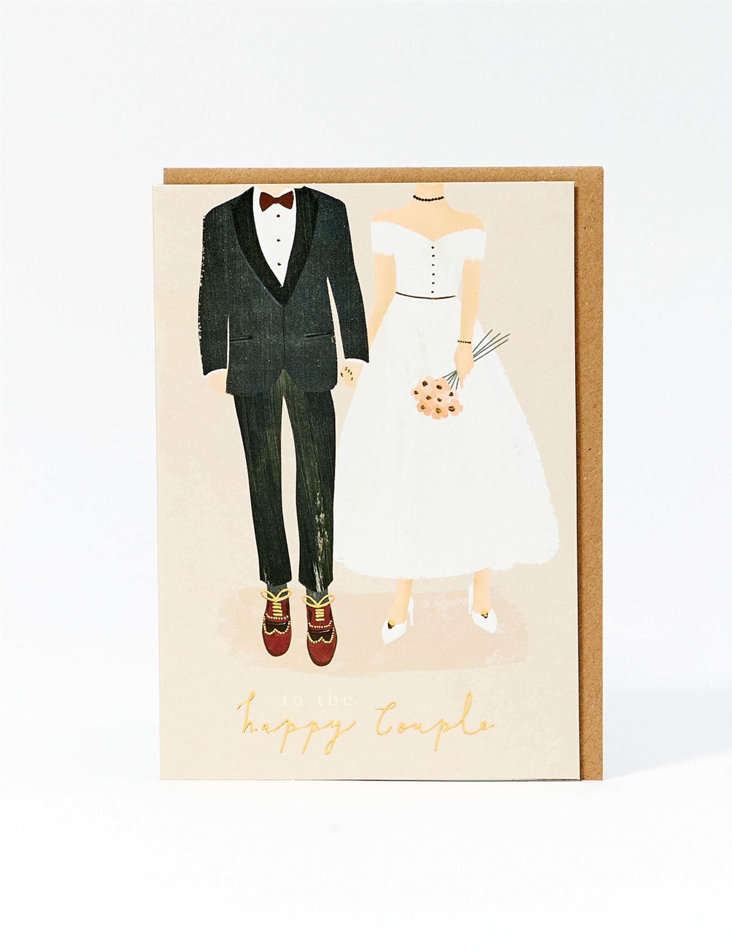 Happy Couple Wedding Card