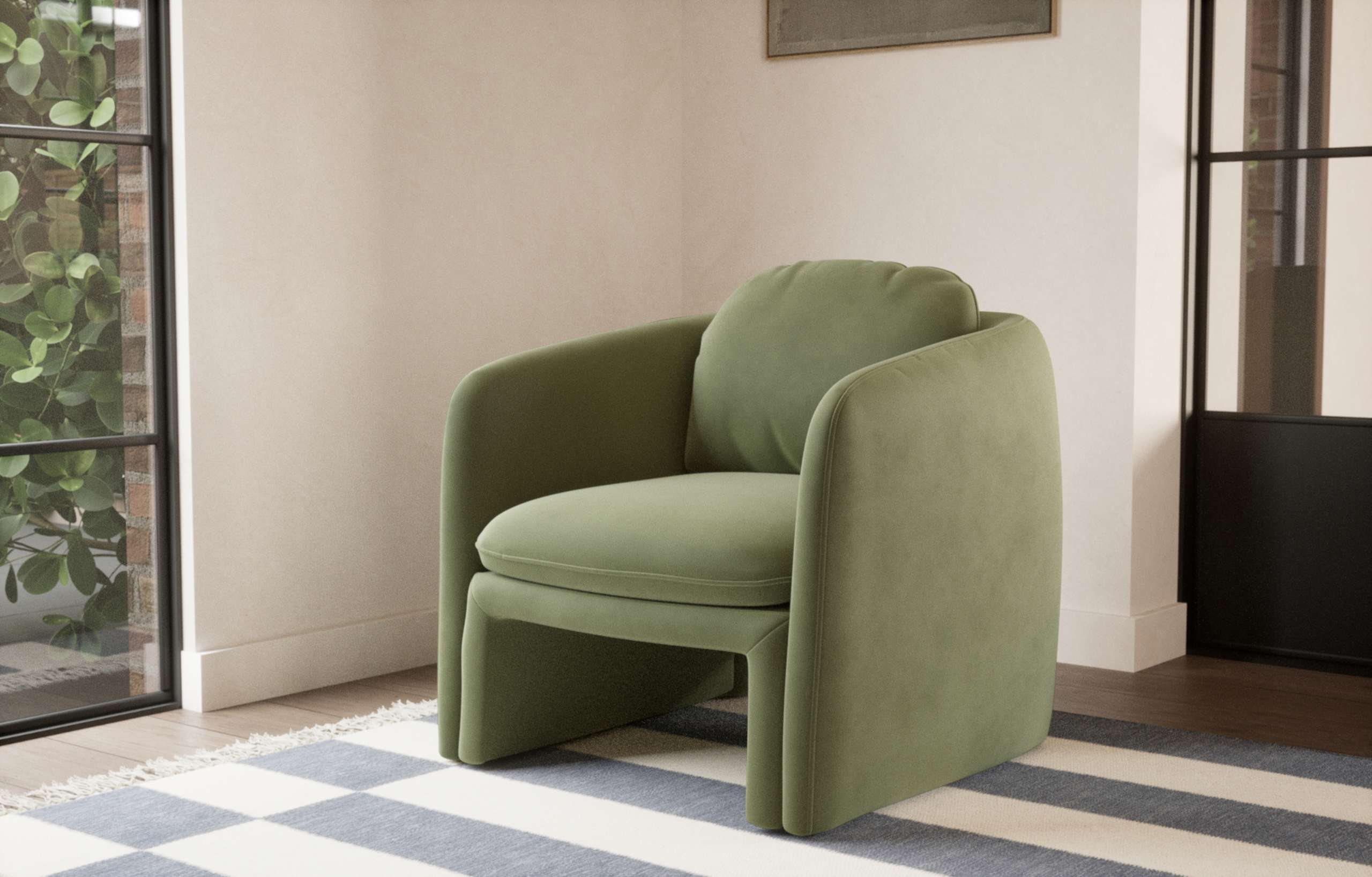 Sling Accent Armchair 3 of 5