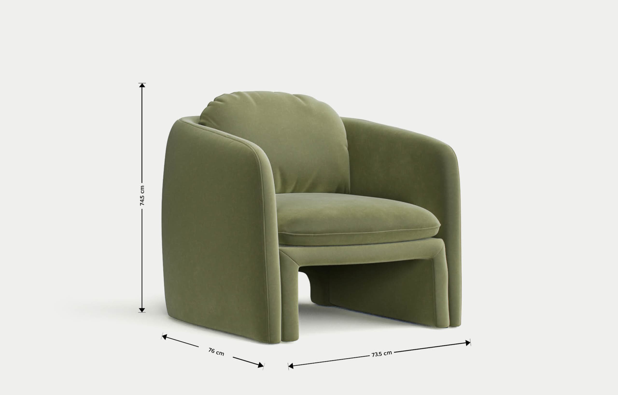 Sling Accent Armchair 5 of 5