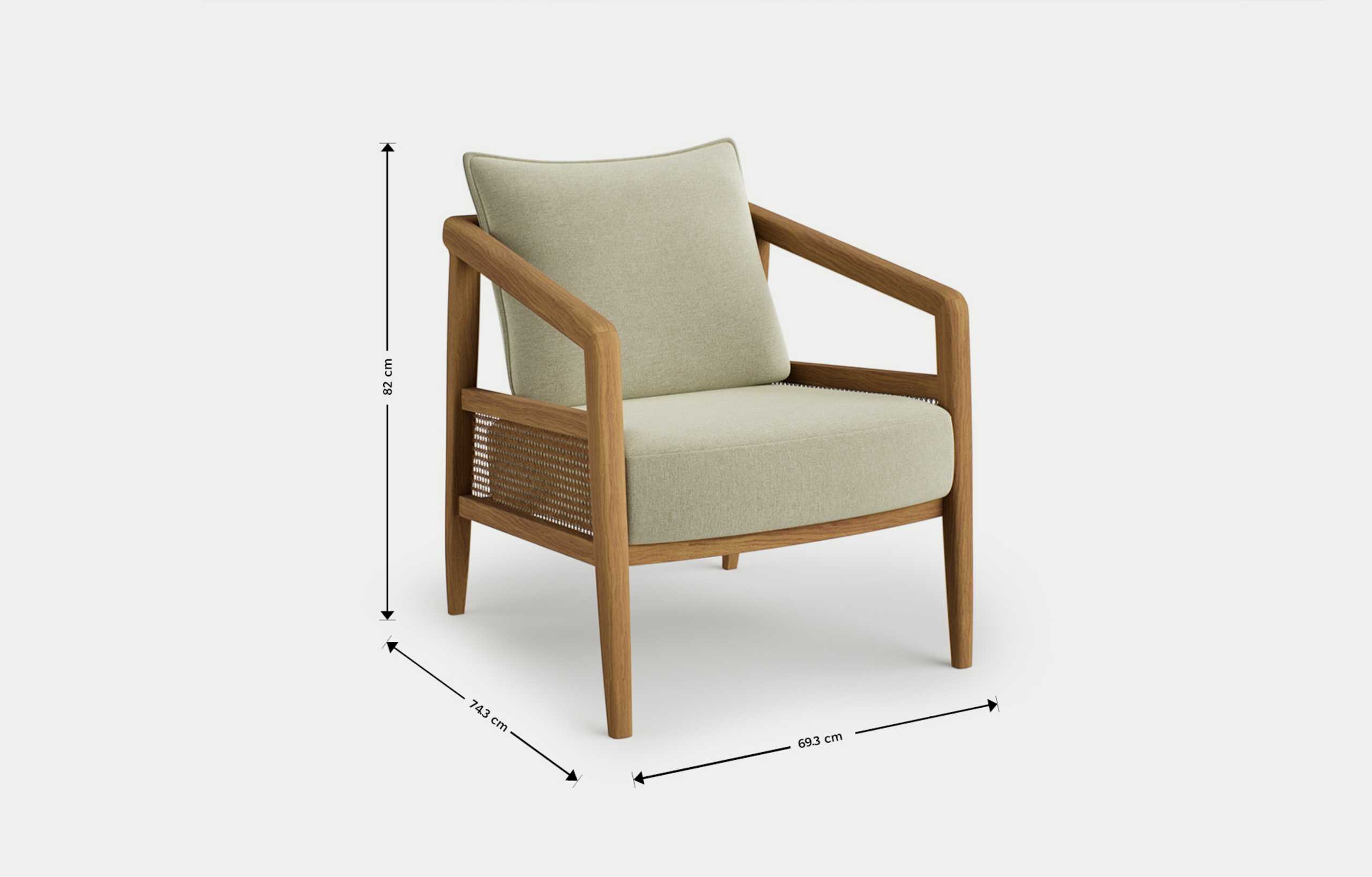 Ezra Accent Armchair 4 of 4