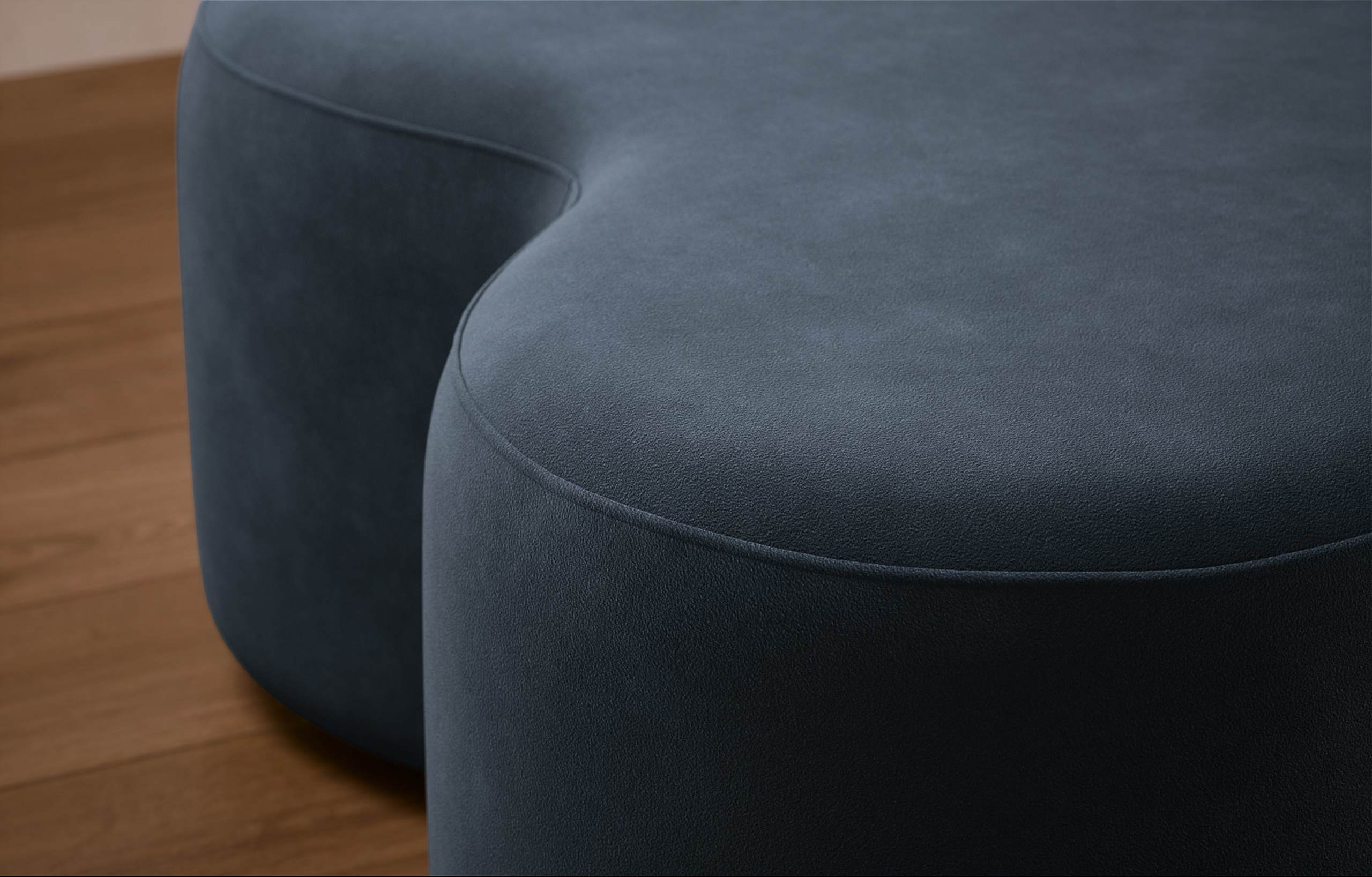 Rounded Footstool 1 of 4