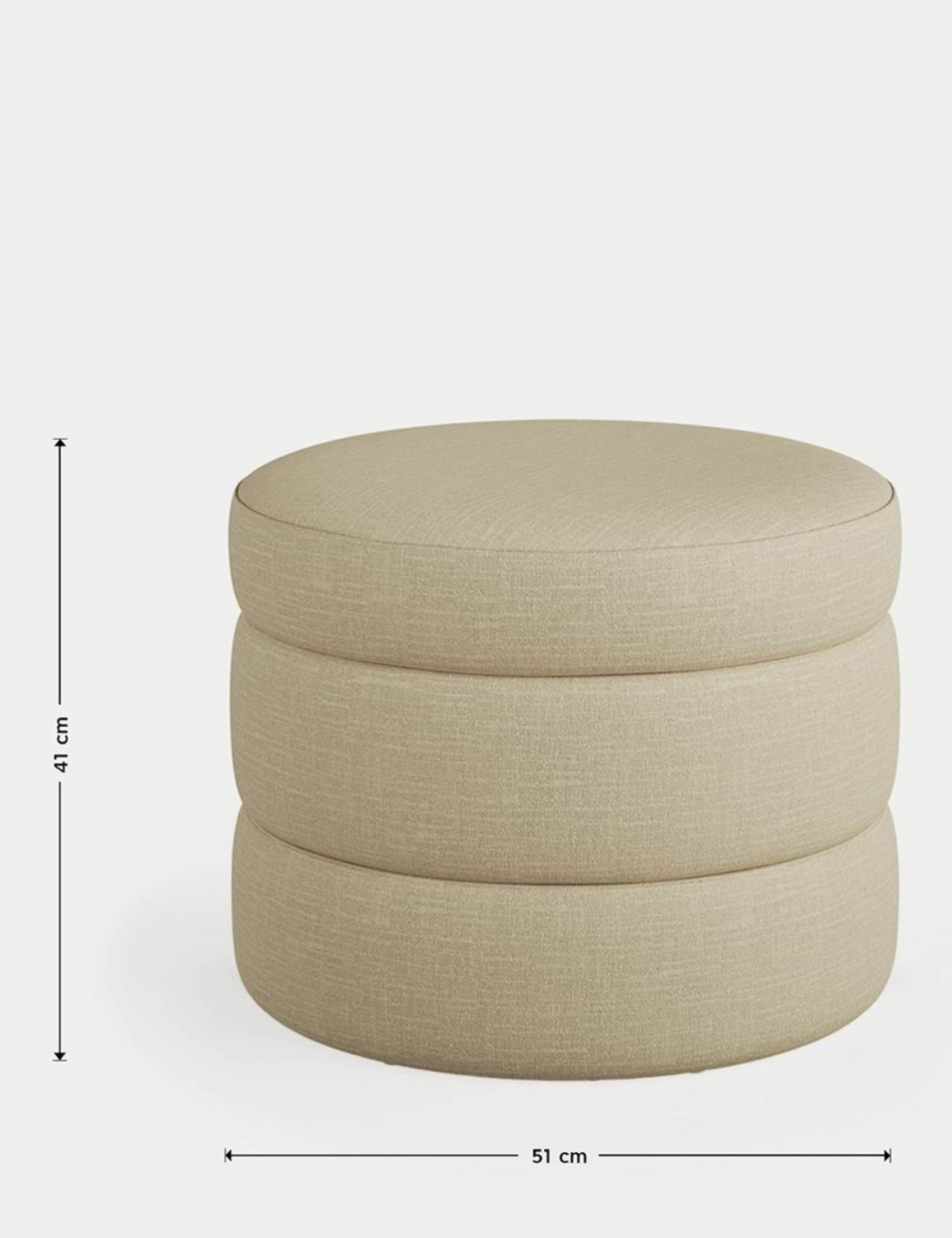 Fluted Storage Footstool 5 of 5