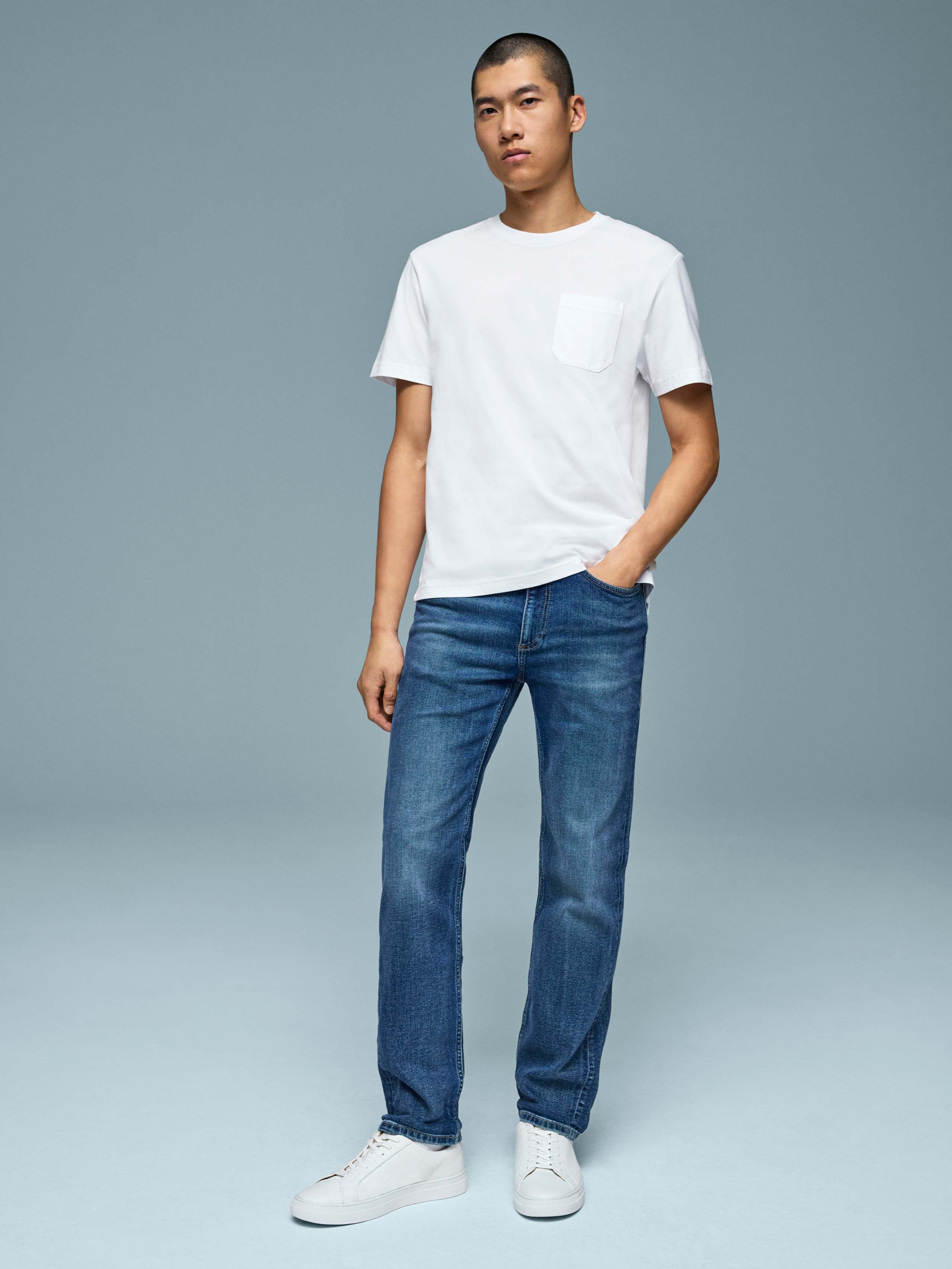 Mens Straight Fit Denim