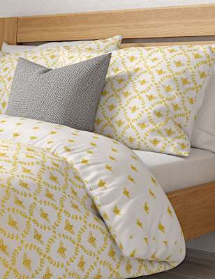 Cotton Blend Bee Bedding Set
