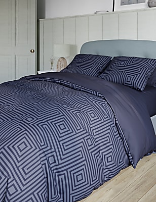 Cotton Rich Maze Jacquard Bedding Set
