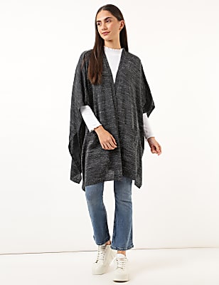 Loose Fit Open Front Wrap