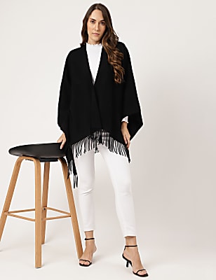 Open Front Poncho